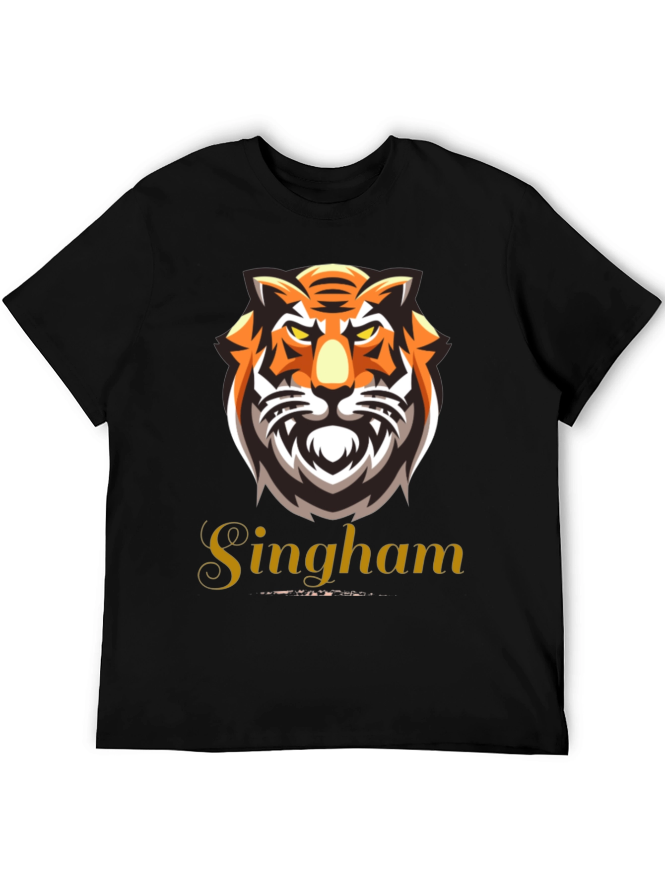 Singham Tiger Graphic Tee - Bold & Fierce