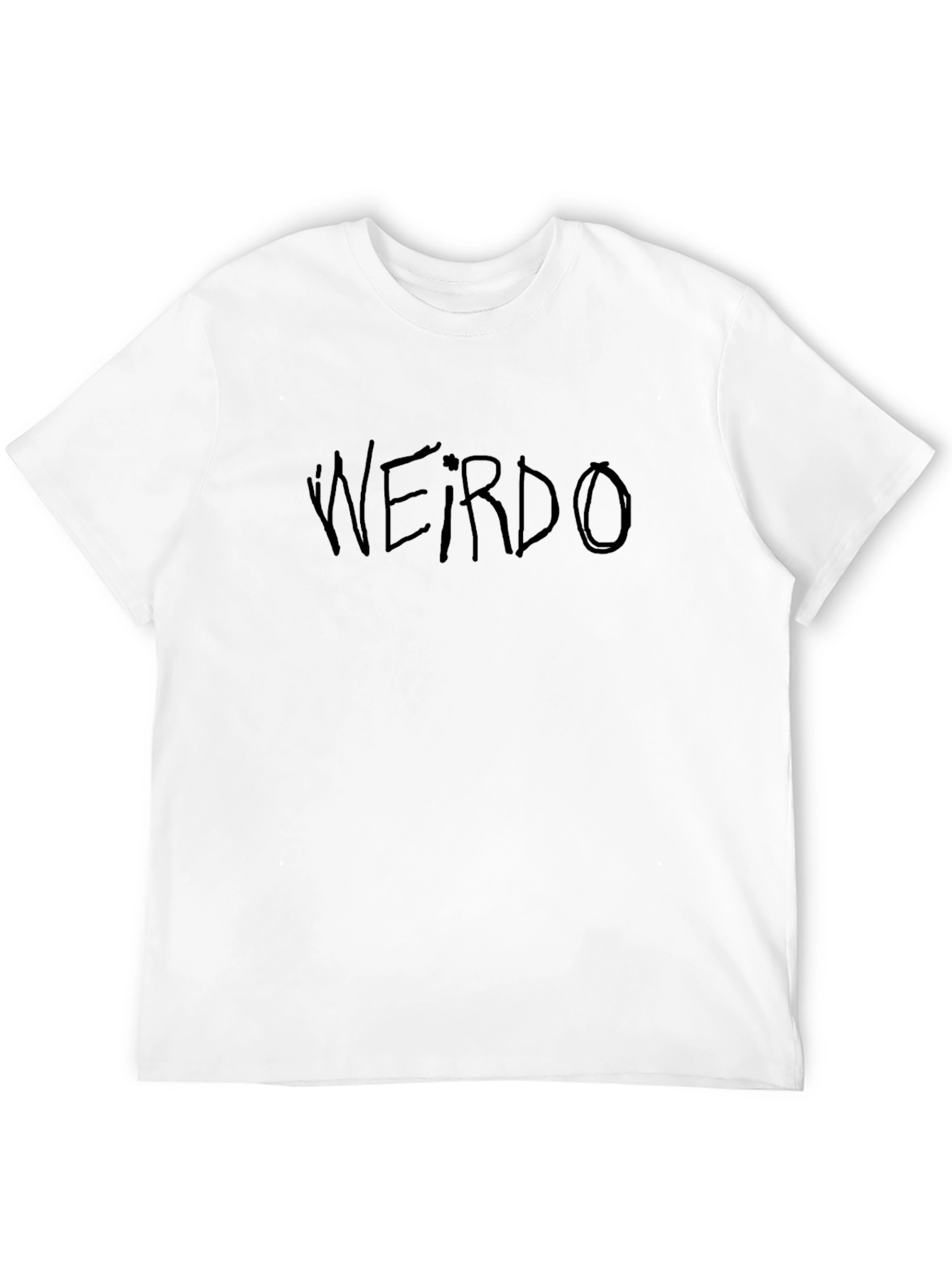 Black Weirdo Graphic T-Shirt