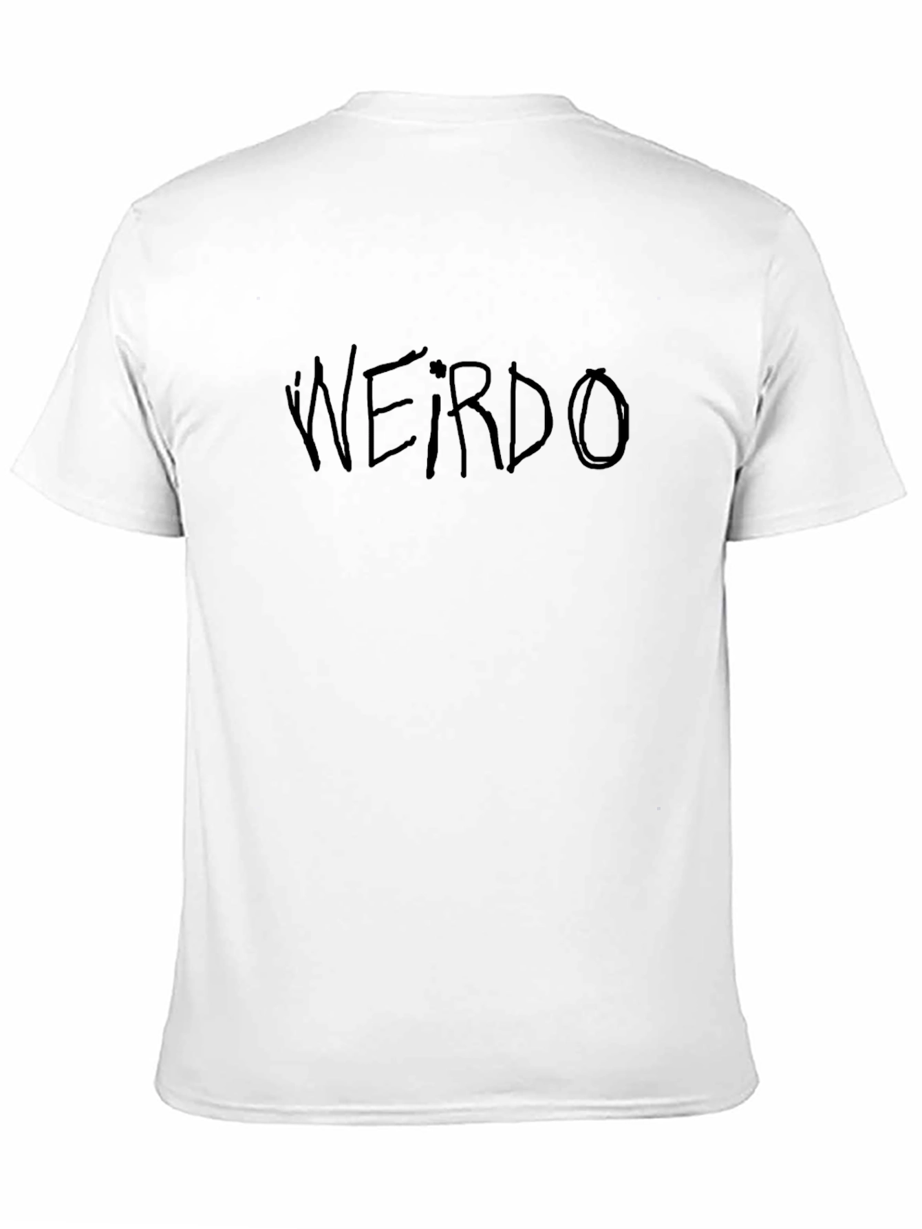 Black Weirdo Graphic T-Shirt