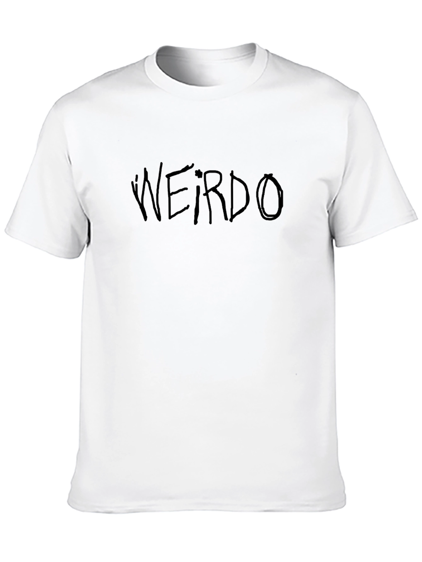 Black Weirdo Graphic T-Shirt