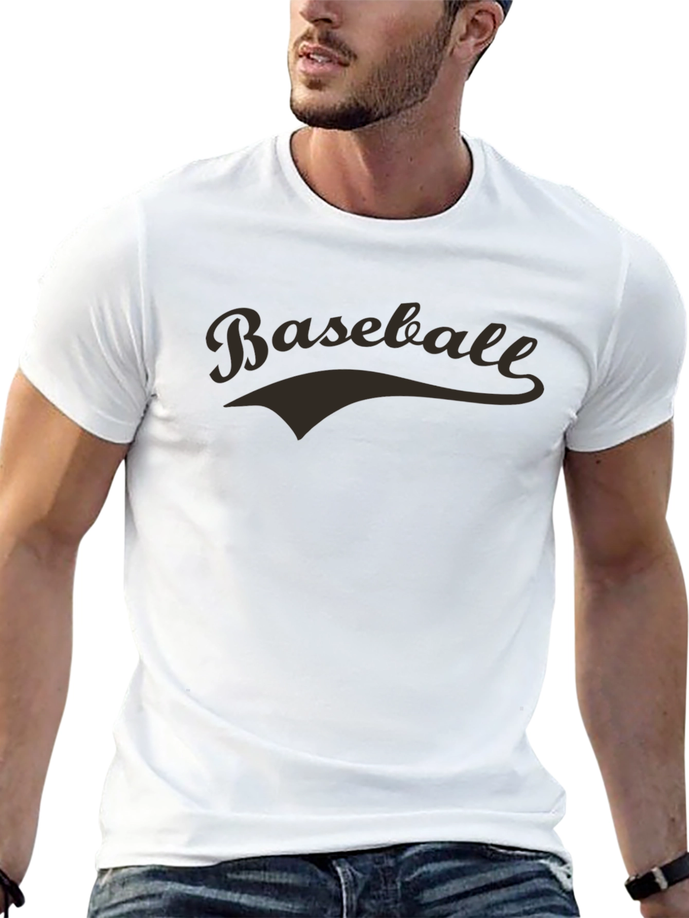 Baseball Graphic T-Shirt - Soft Cotton Tee