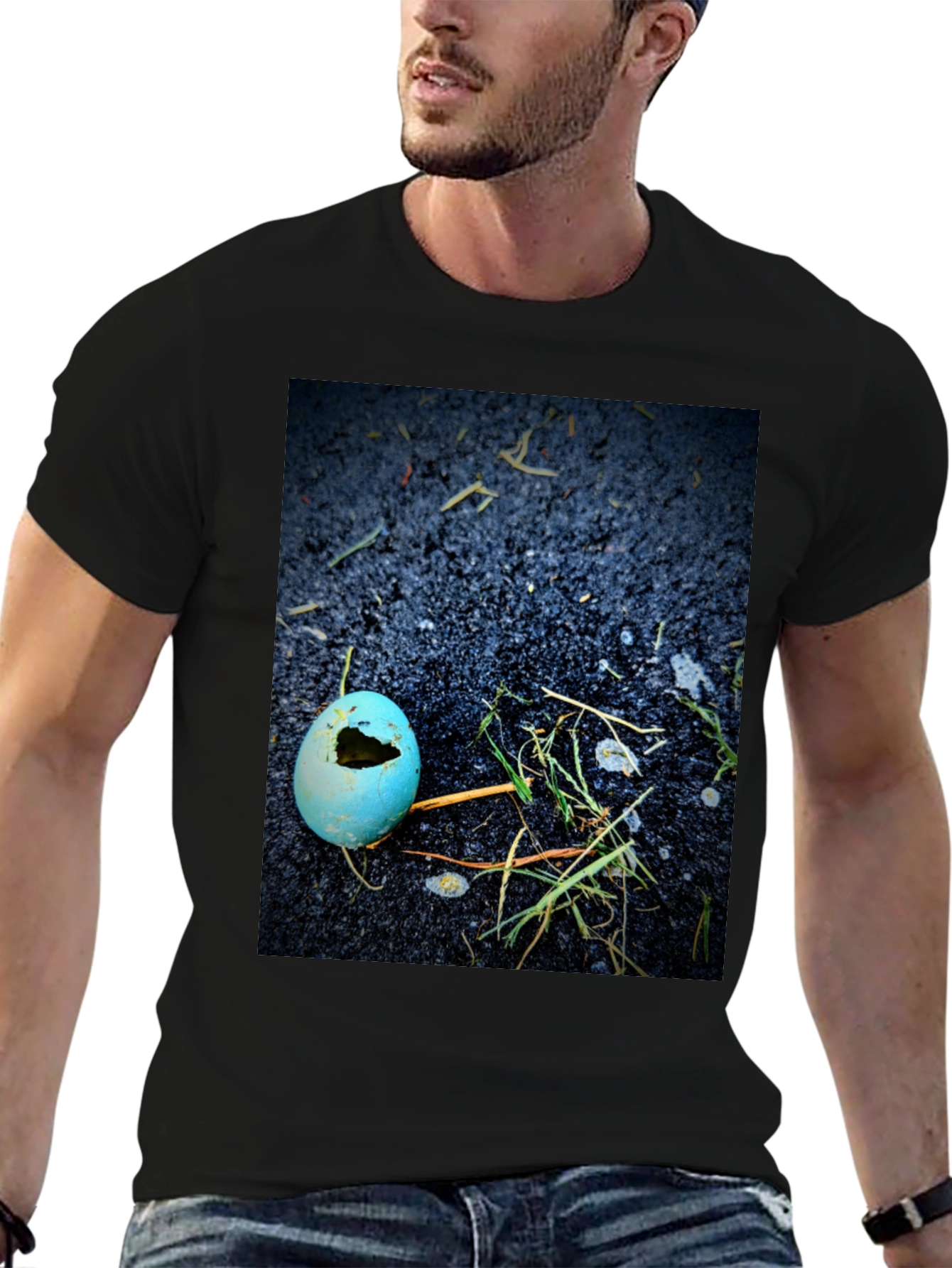 Broken Eggshell Graphic T-Shirt