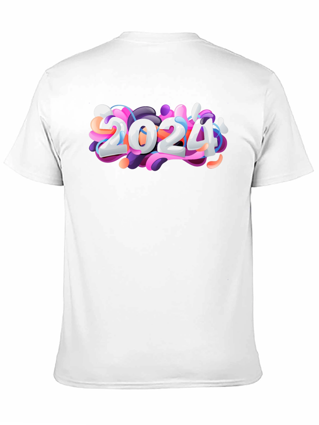 2024 Graphic T-Shirt - Stylish Black Tee
