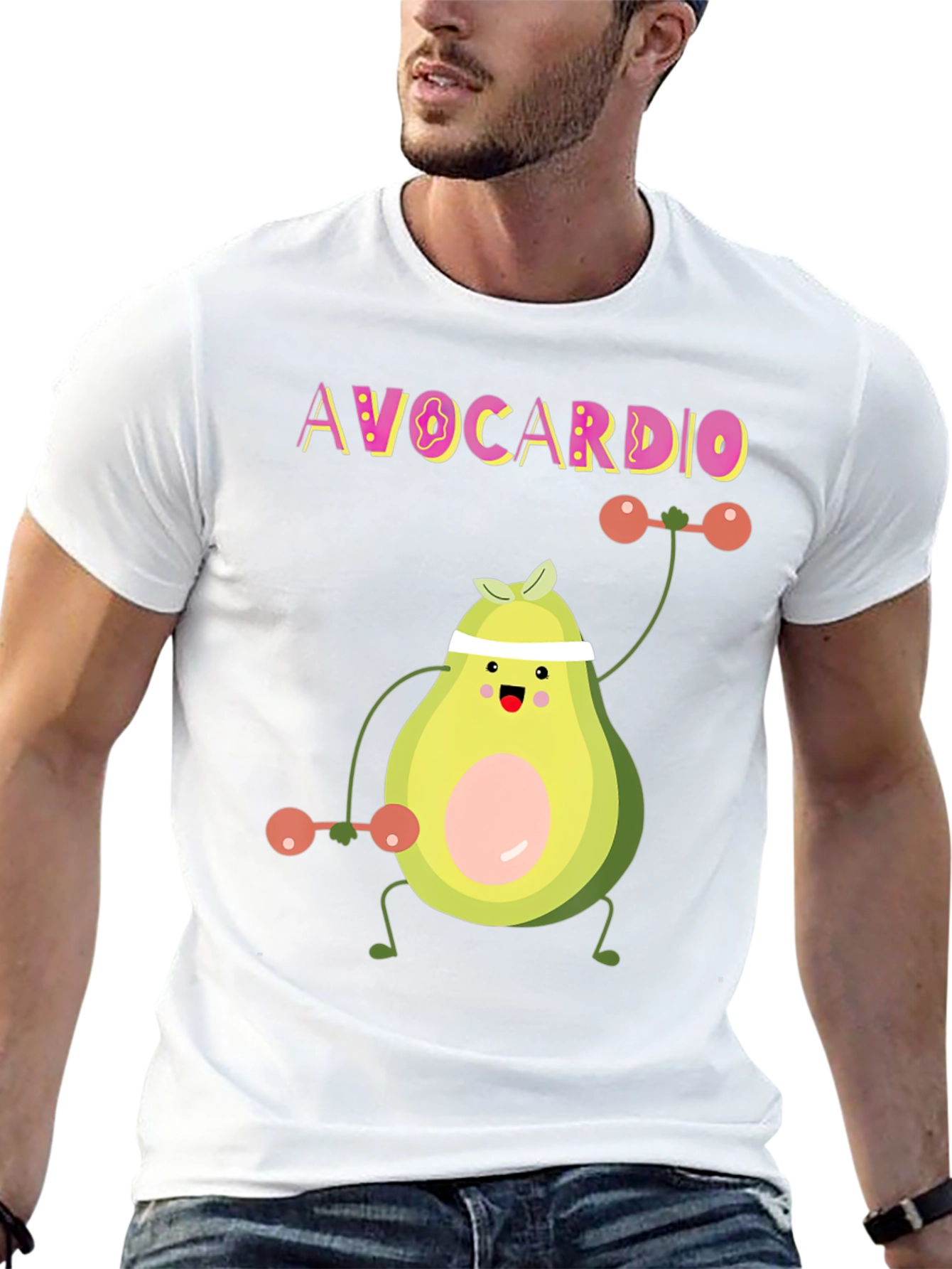 Avocardio Funny Workout Avocado T-Shirt