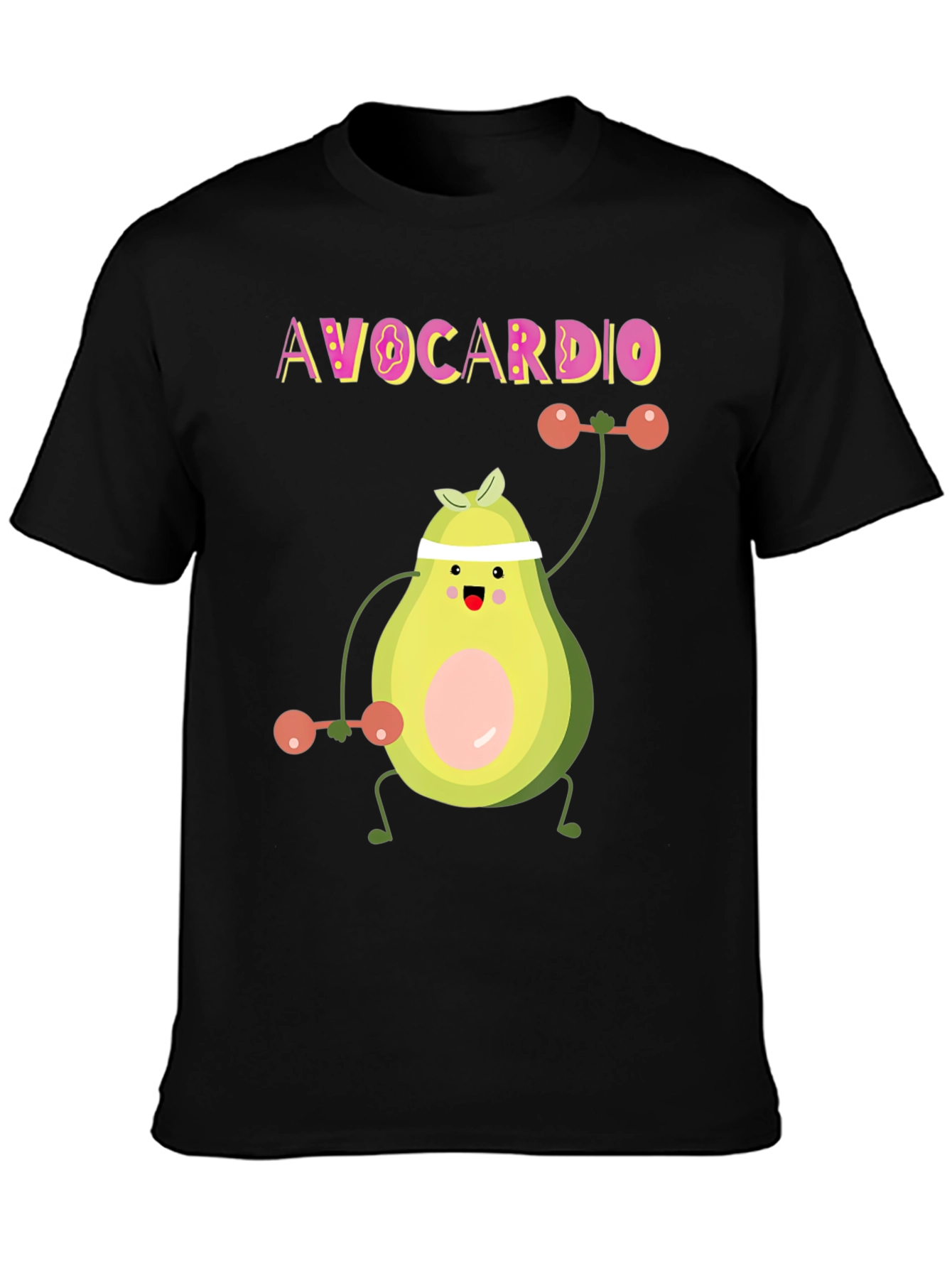 Avocardio Funny Workout Avocado T-Shirt
