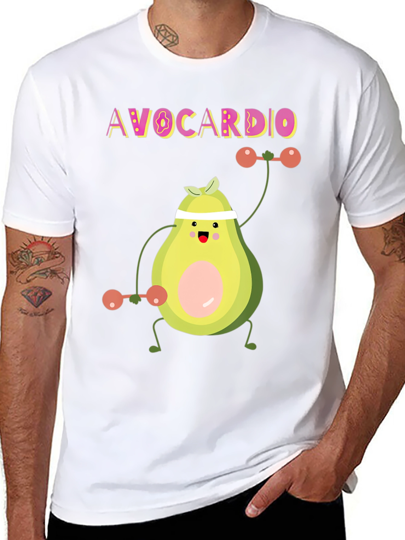 Avocardio Funny Workout Avocado T-Shirt