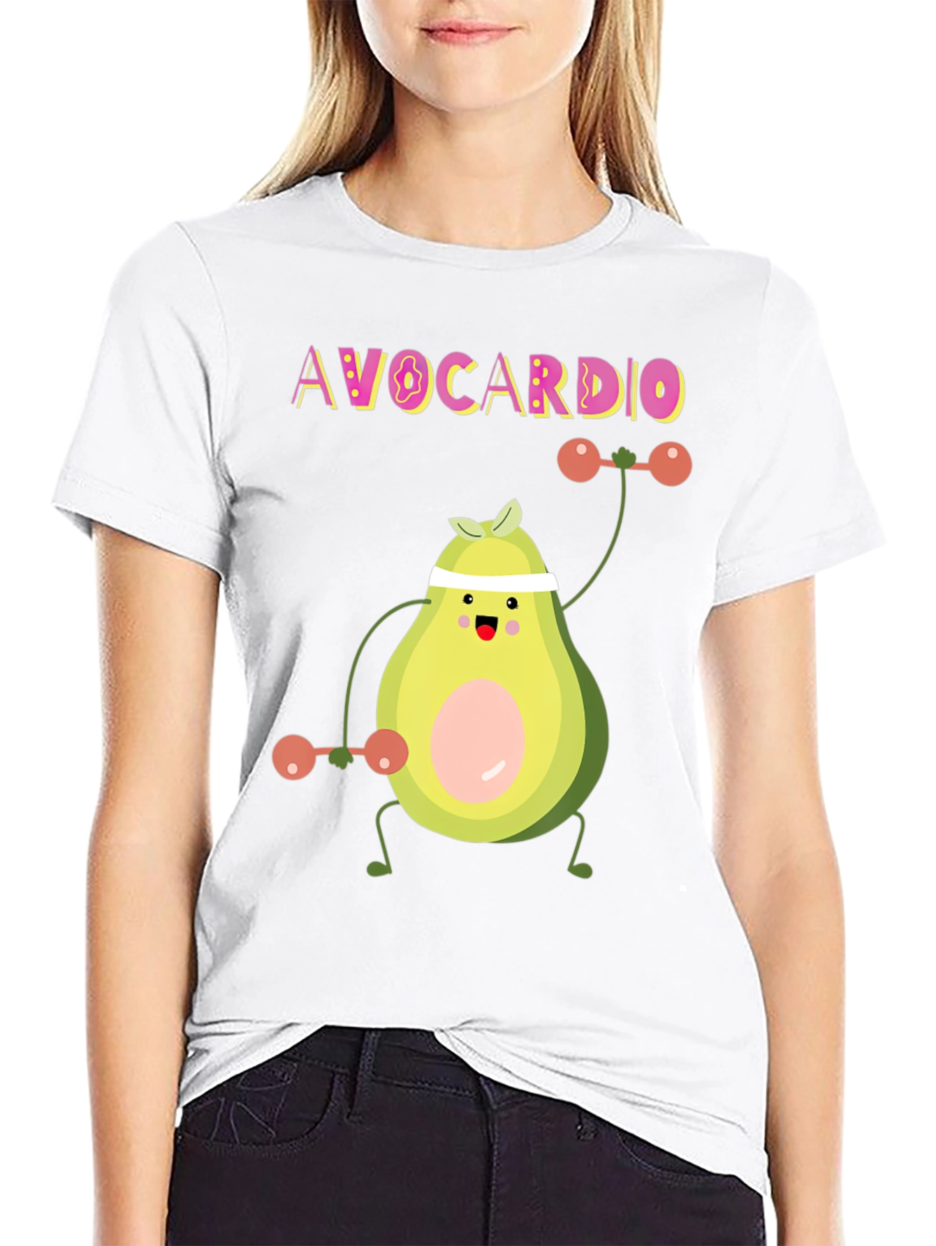 Avocardio Funny Workout Avocado T-Shirt
