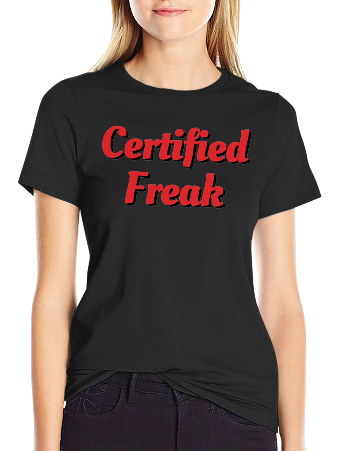 Certified Freak Black Graphic Tee