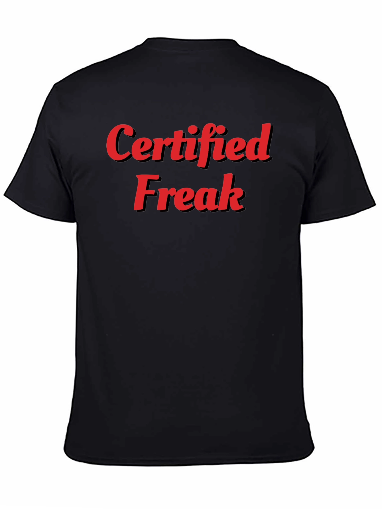 Certified Freak Black Graphic Tee