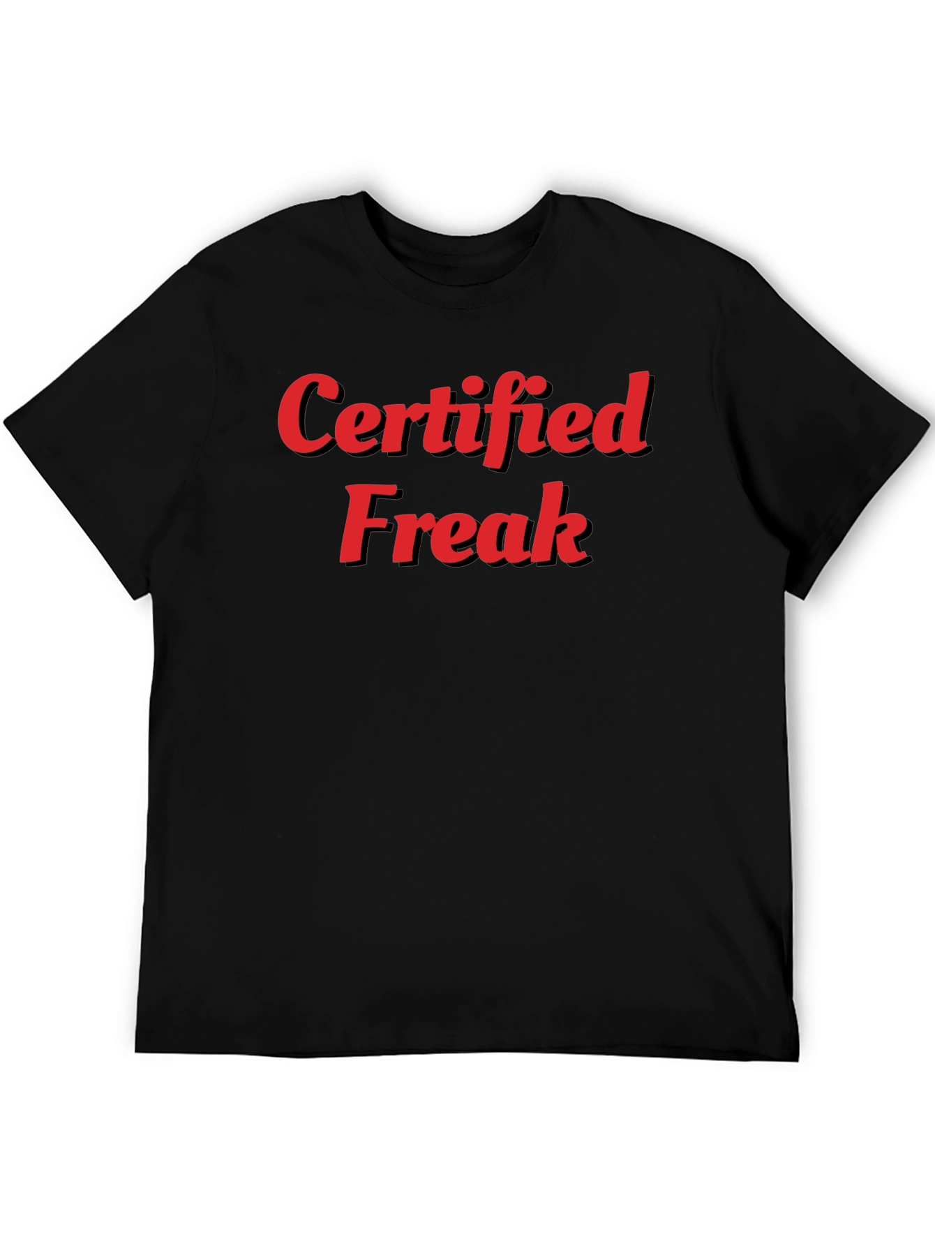 Certified Freak Black Graphic Tee