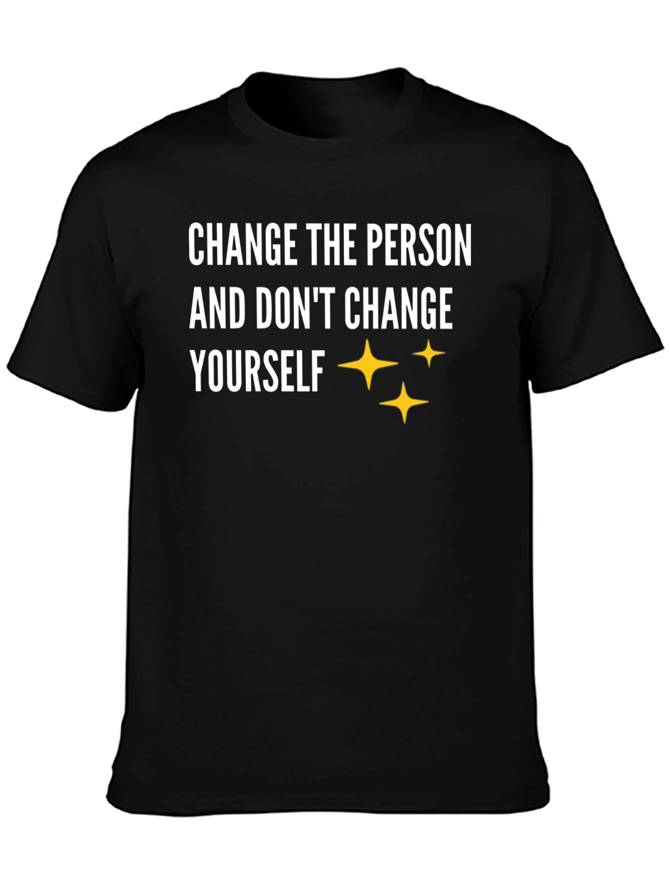 Change the Person Graphic T-Shirt