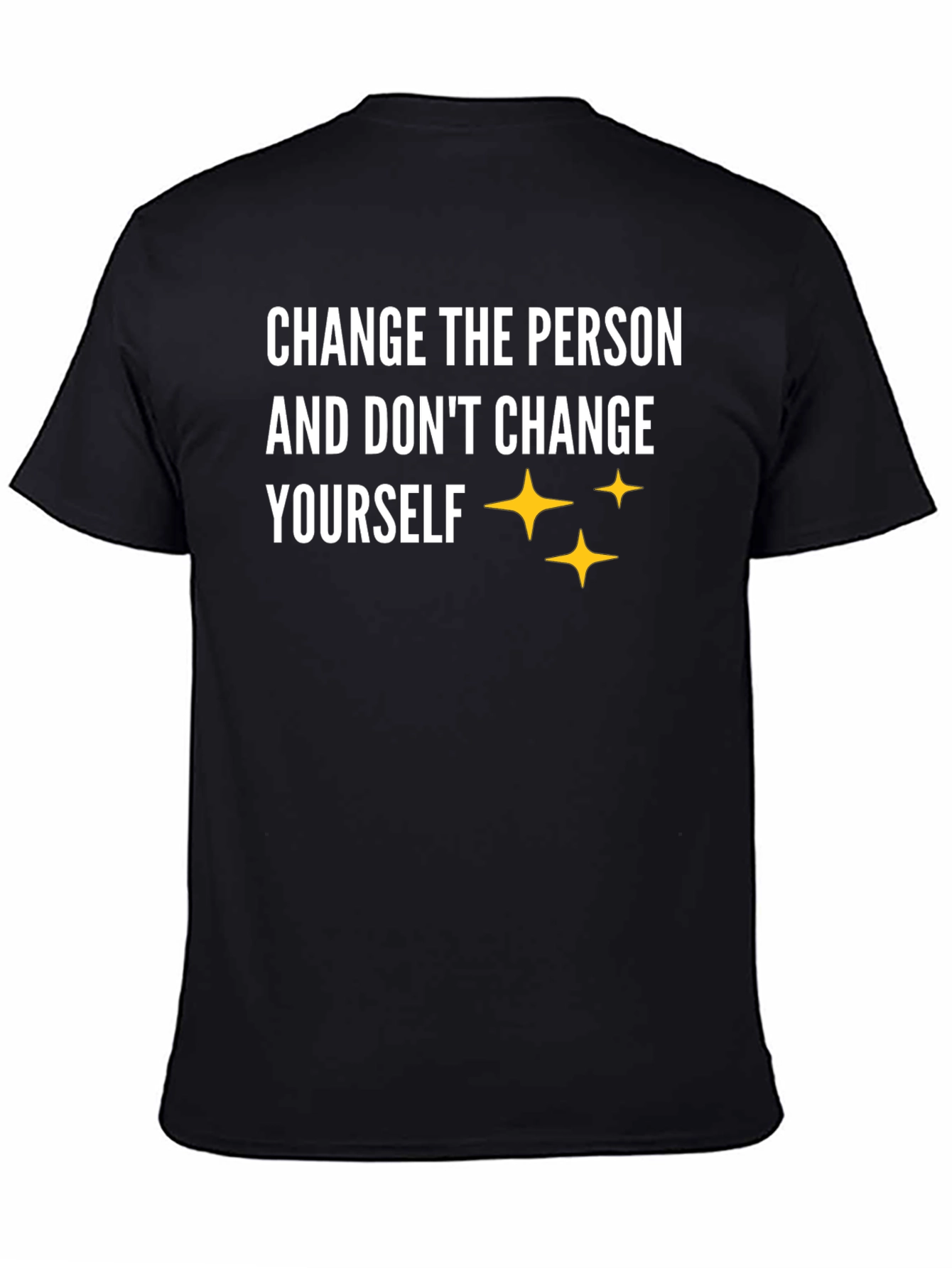 Change the Person Graphic T-Shirt