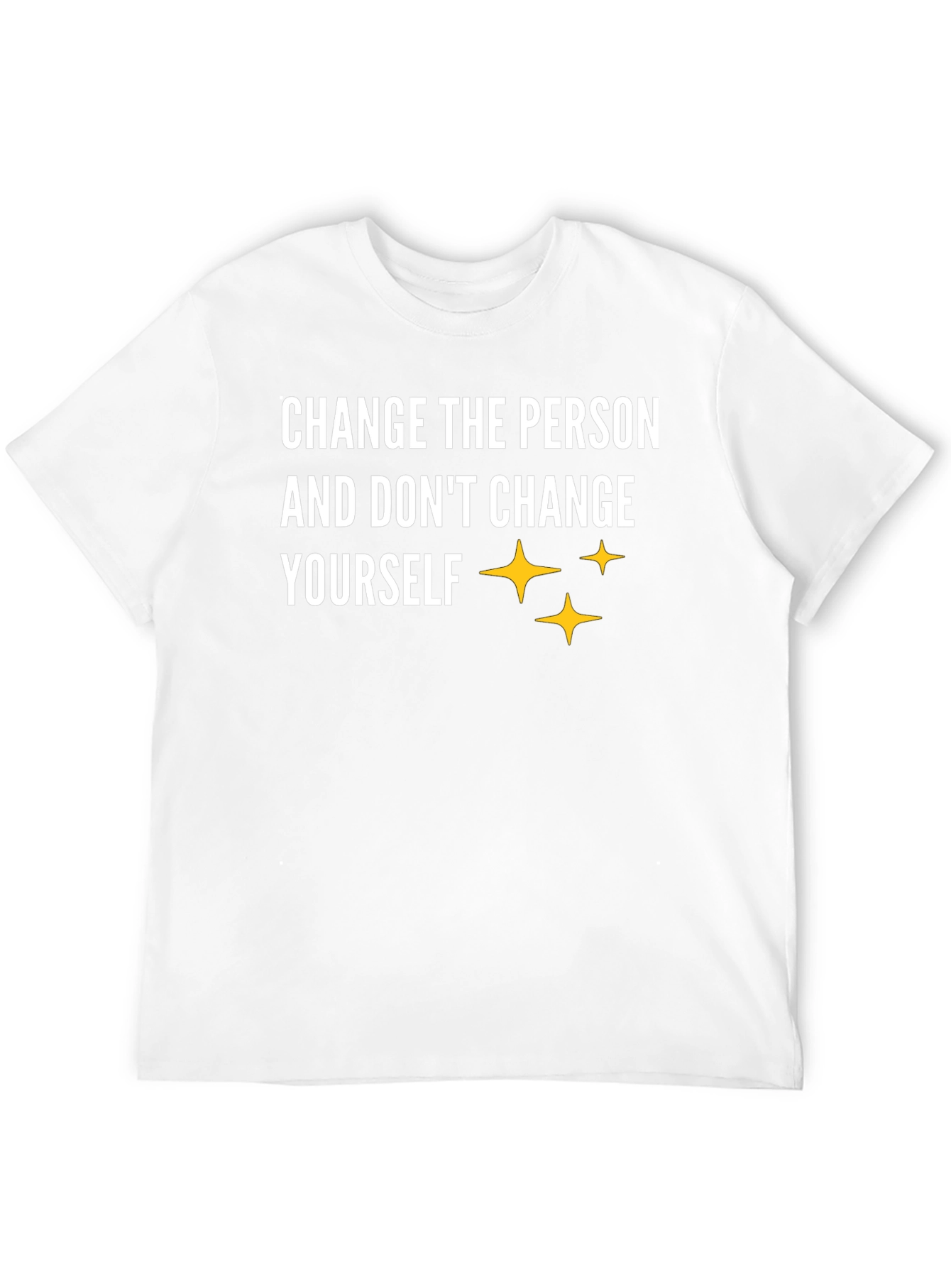 Change the Person Graphic T-Shirt