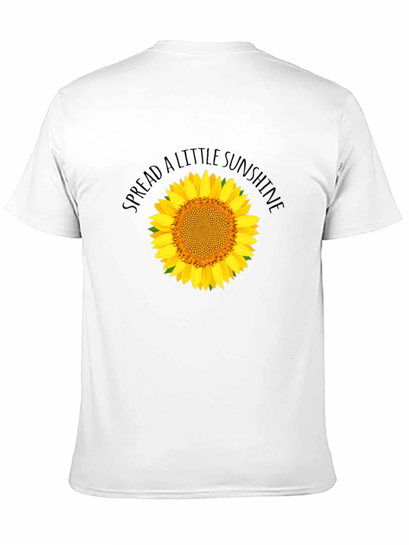 Spread Sunshine Black Sunflower Graphic T-Shirt
