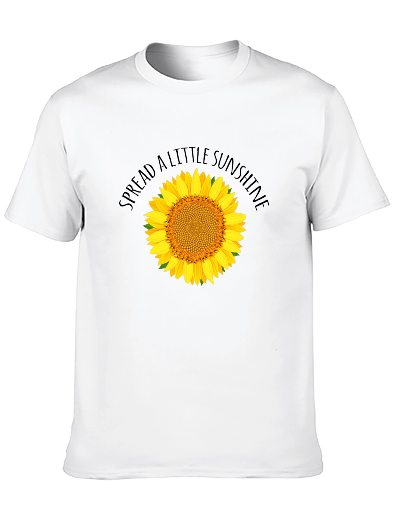 Spread Sunshine Black Sunflower Graphic T-Shirt