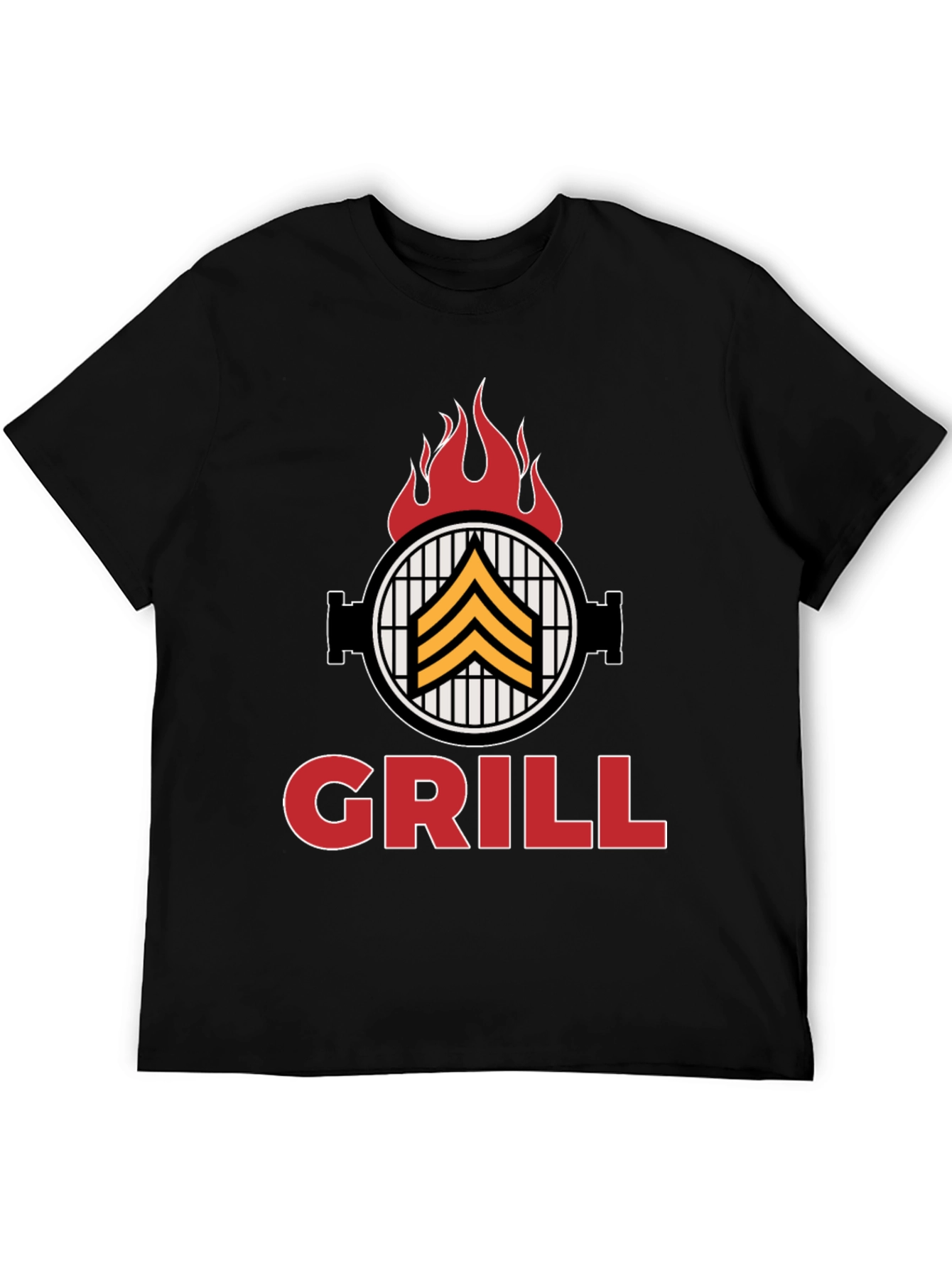 Grill Sergeant T-Shirt - BBQ Humor Tee