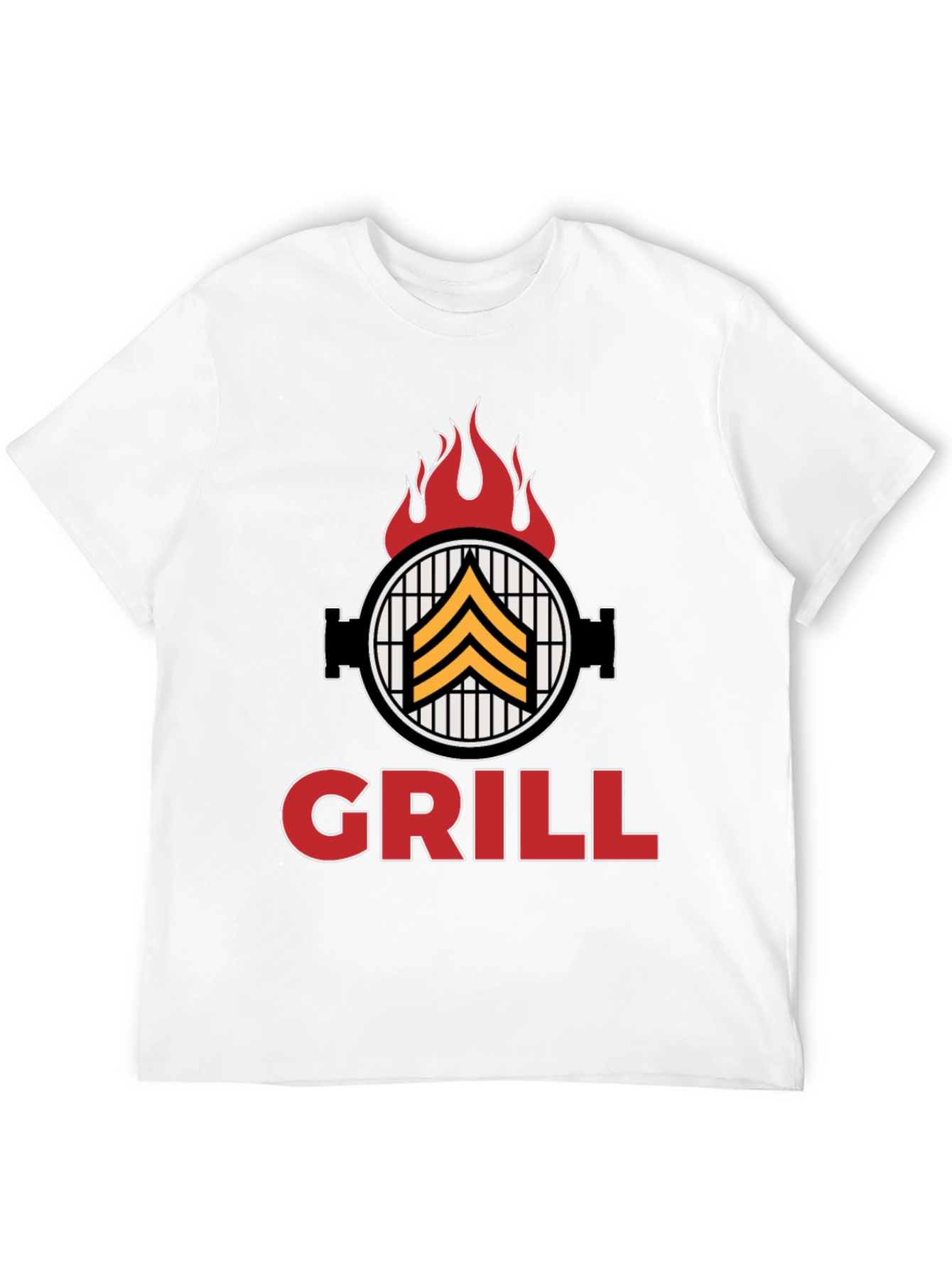 Grill Sergeant T-Shirt - BBQ Humor Tee