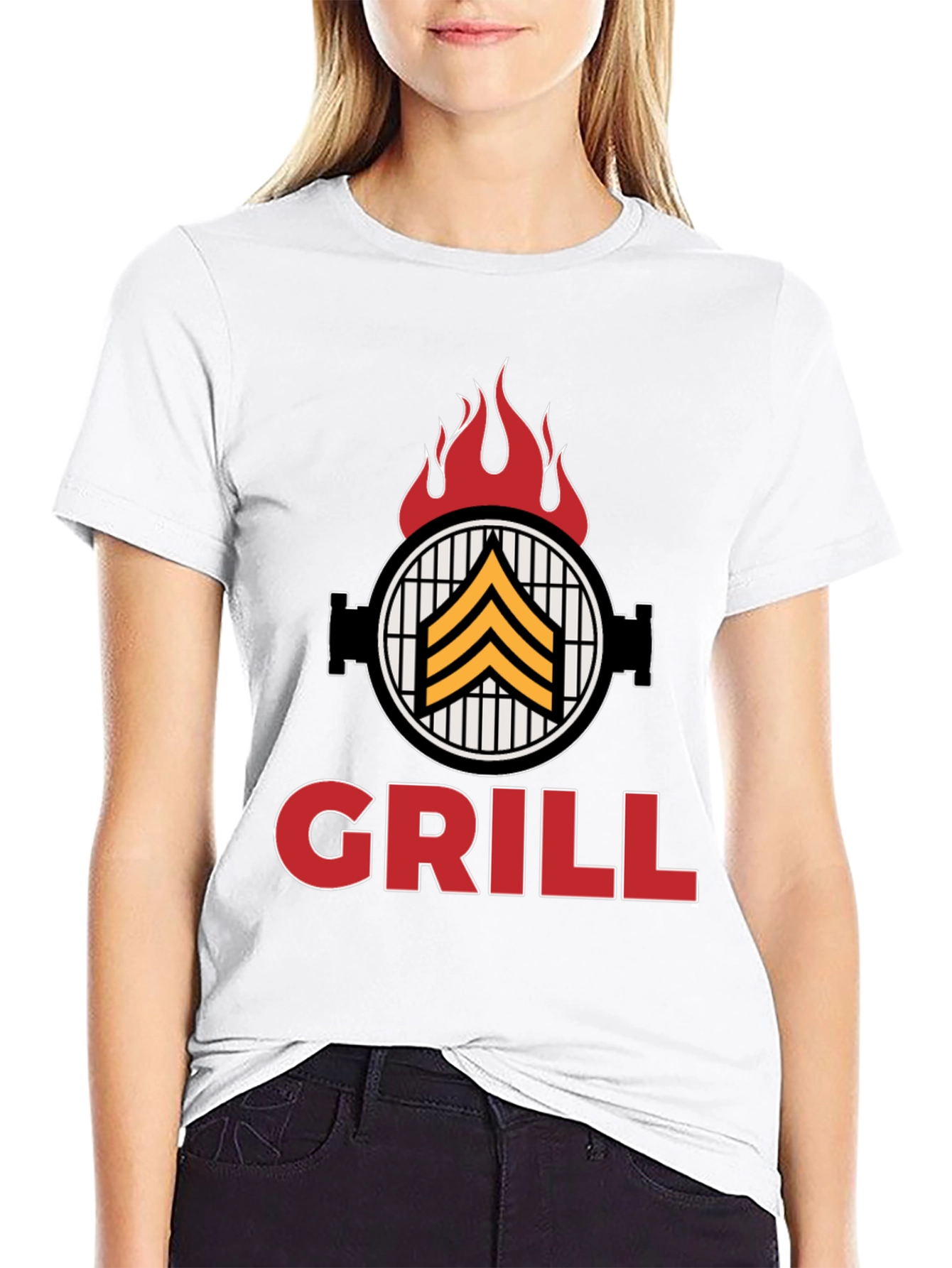 Grill Sergeant T-Shirt - BBQ Humor Tee
