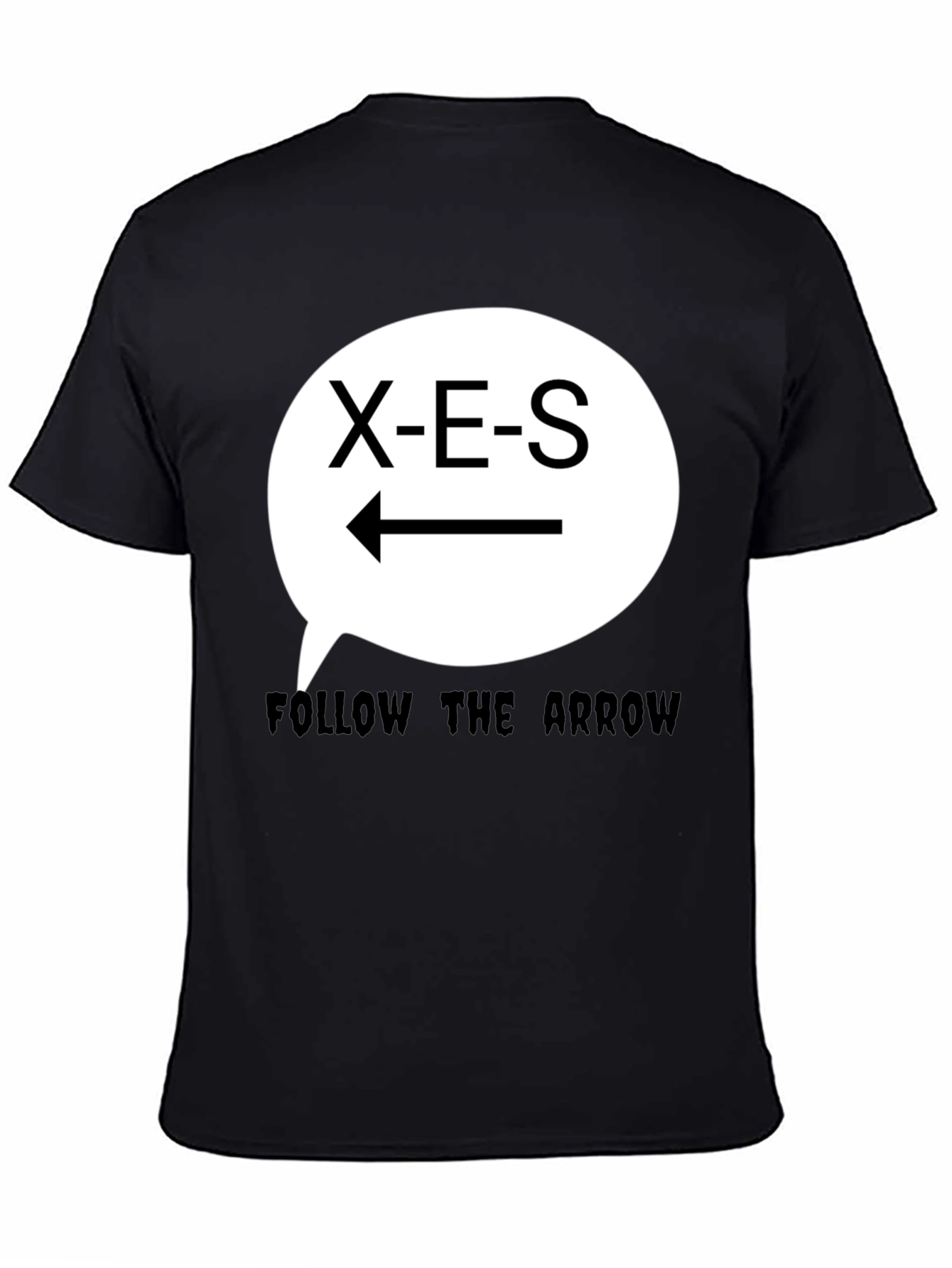 X-E-S Follow the Arrow Graphic T-Shirt