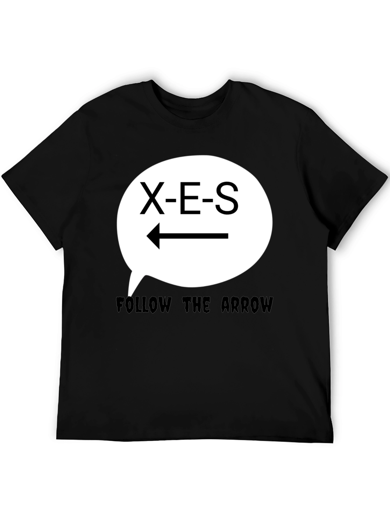 X-E-S Follow the Arrow Graphic T-Shirt