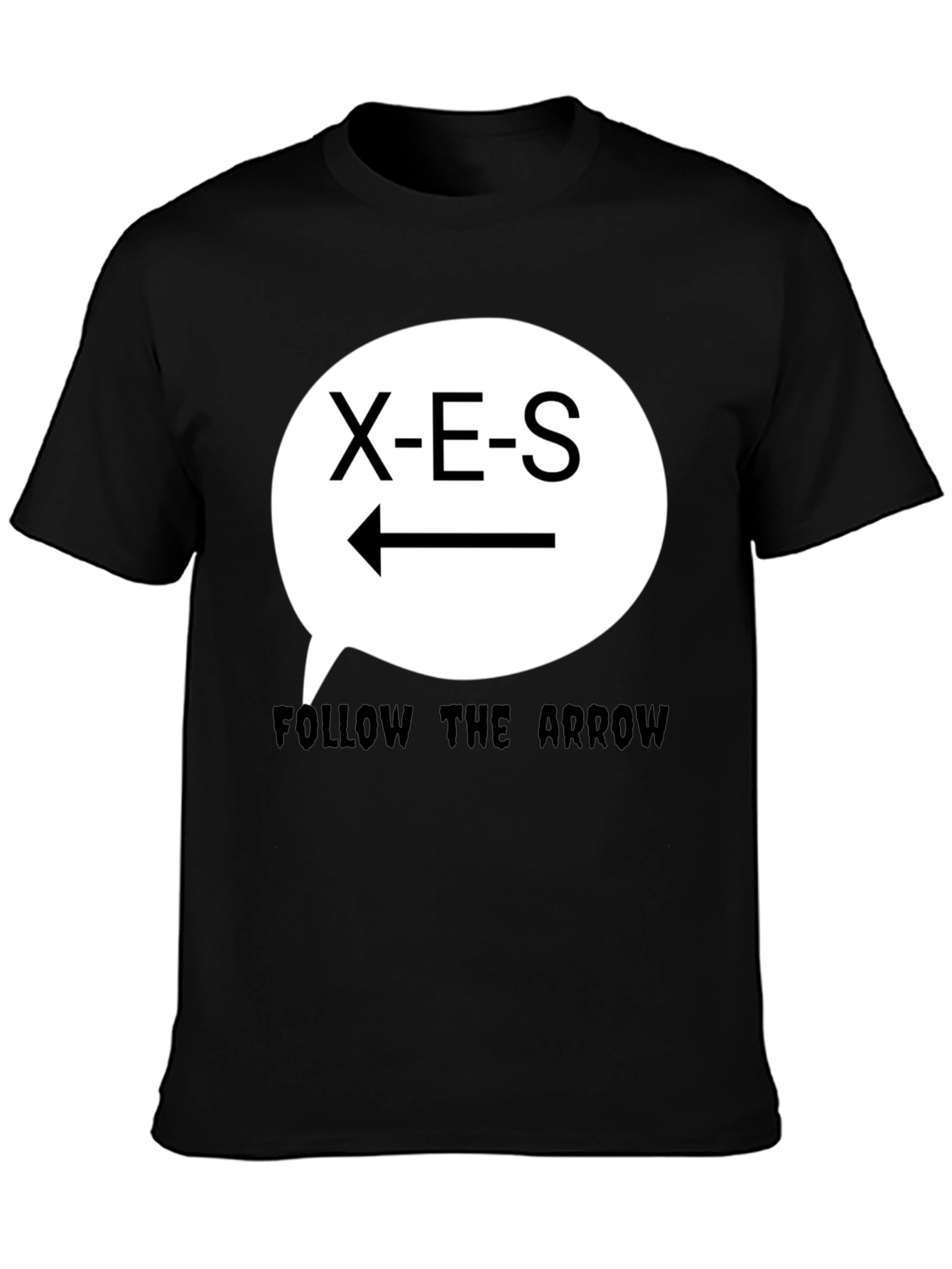 X-E-S Follow the Arrow Graphic T-Shirt