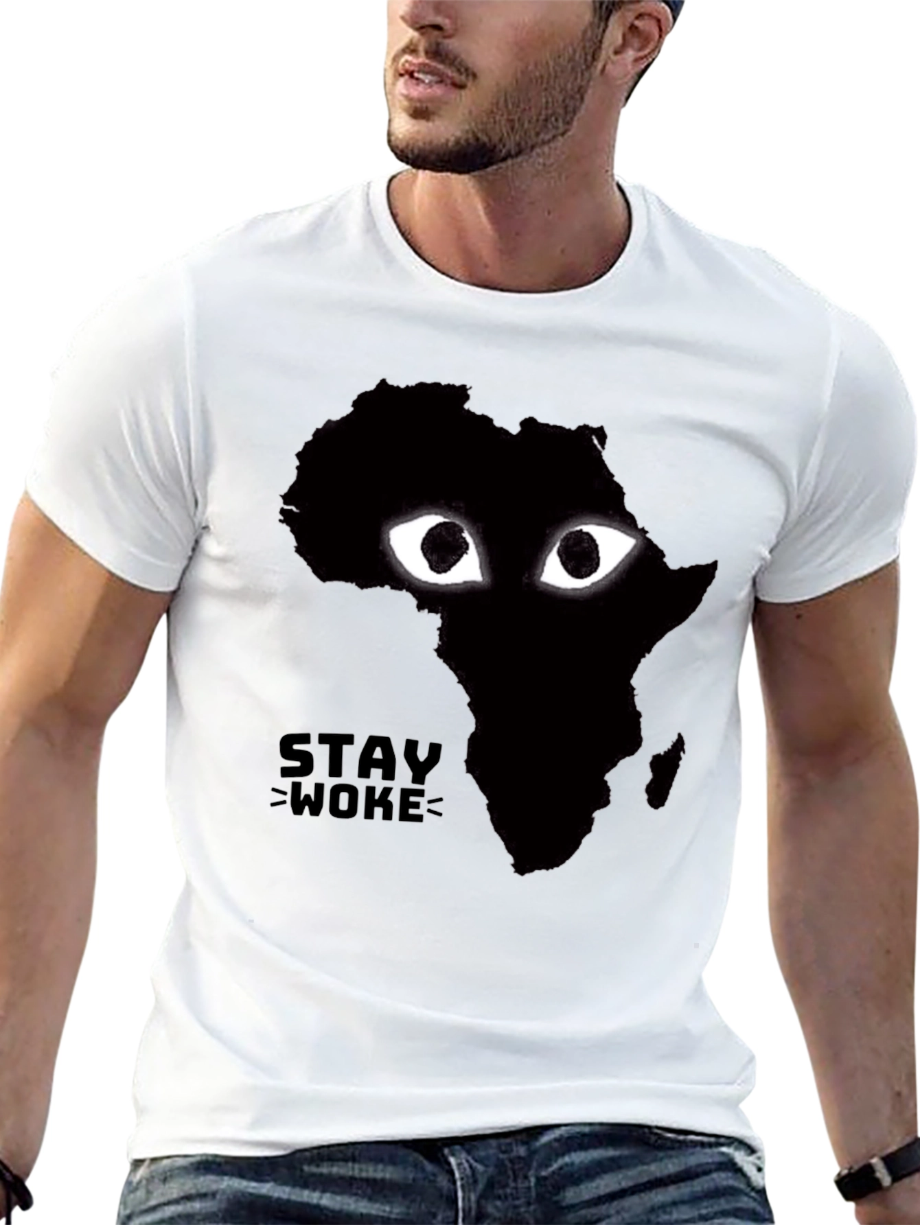 Stay Woke Africa Graphic Tee