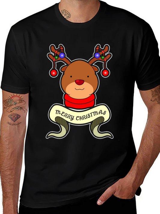 Festive Reindeer Christmas T-Shirt