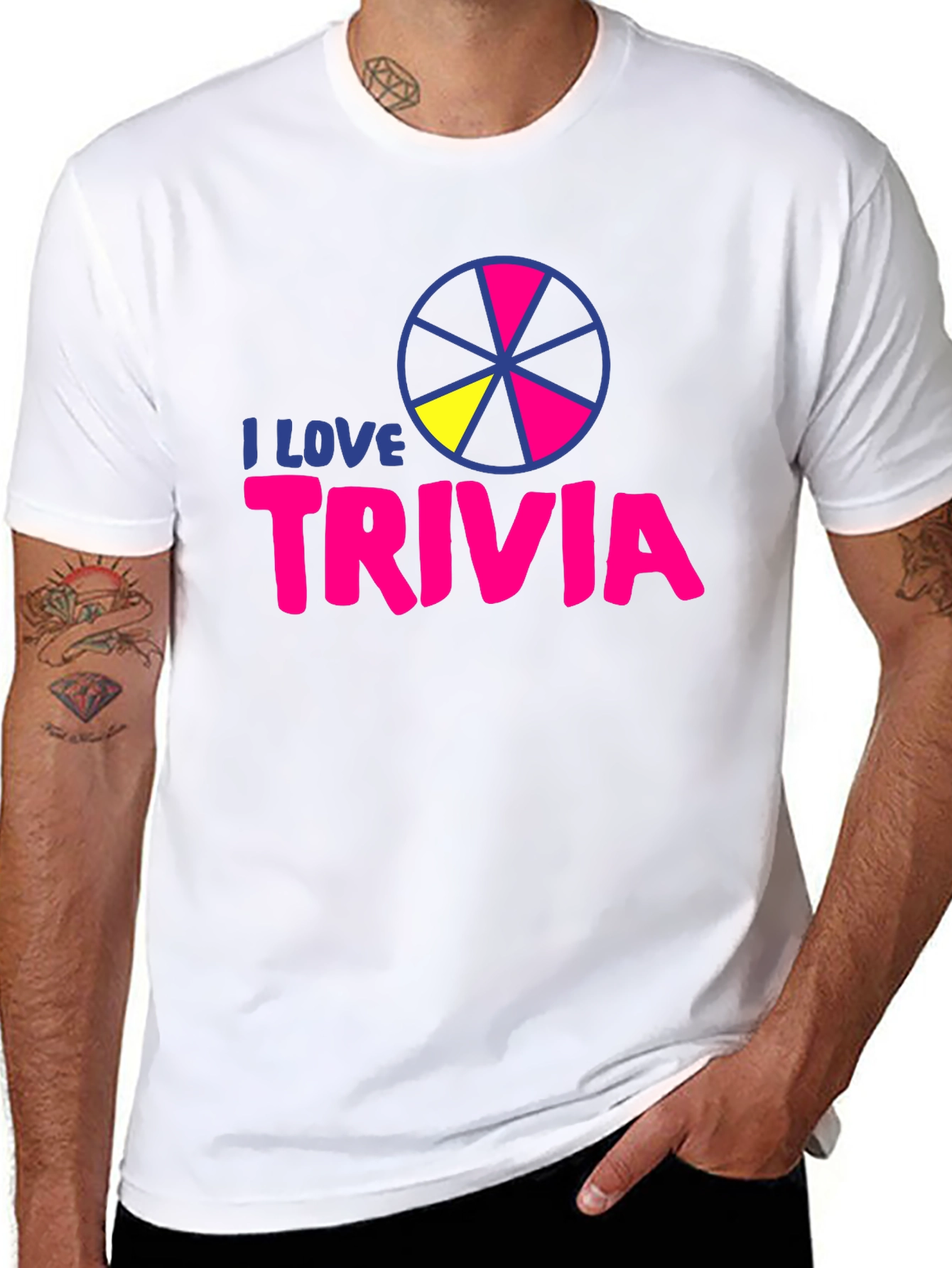 I Love Trivia T-Shirt - Fun Quiz Night Apparel