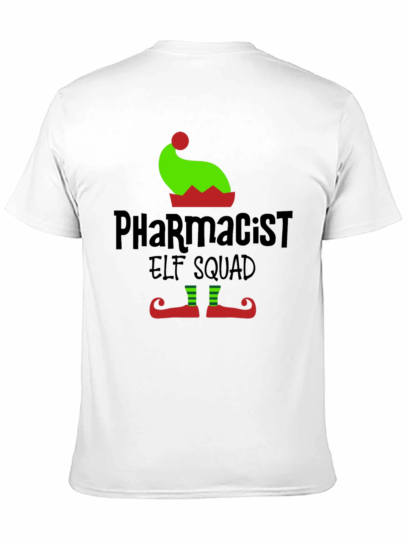 Pharmacist Elf Squad T-Shirt - Holiday Cheer