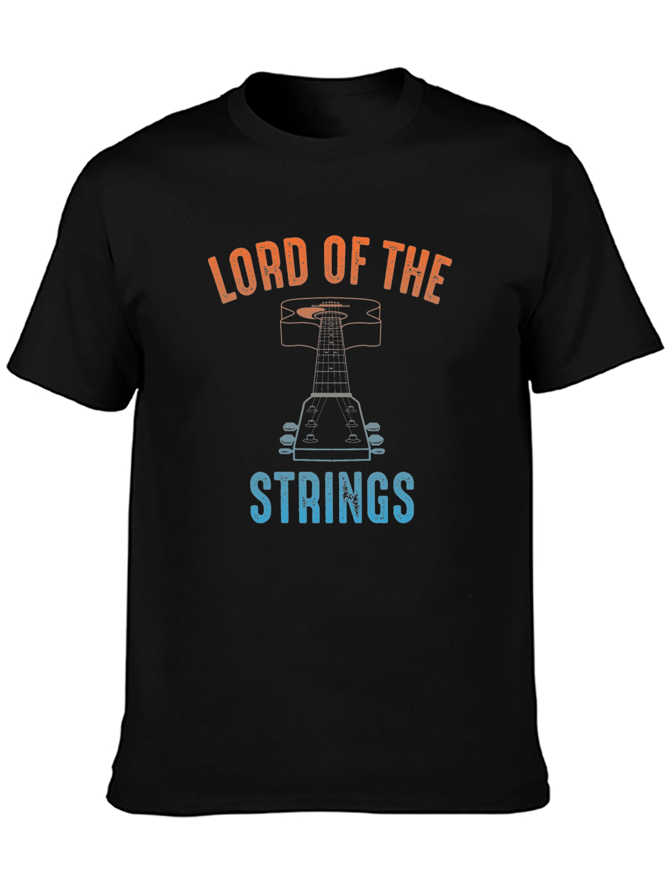 Lord of the Strings Guitar Graphic Tee