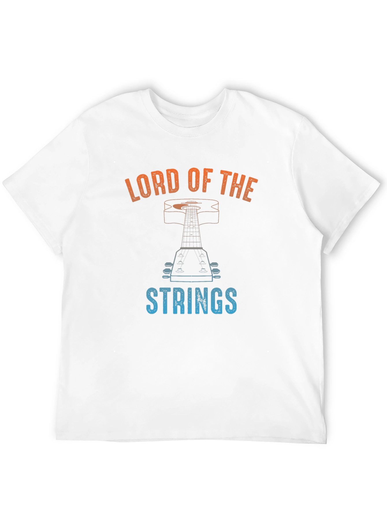 Lord of the Strings Guitar Graphic Tee