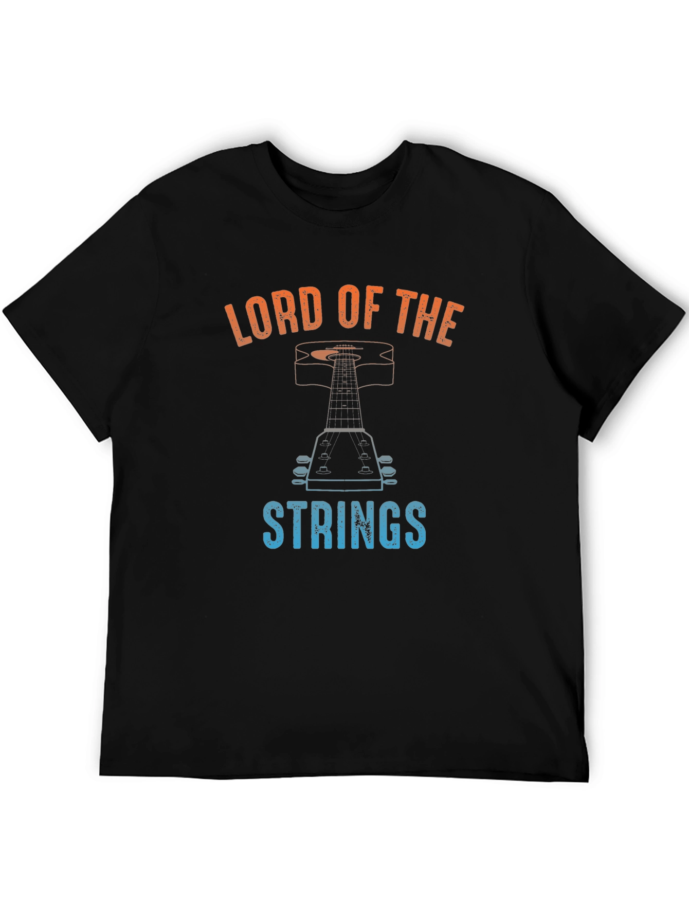 Lord of the Strings Guitar Graphic Tee