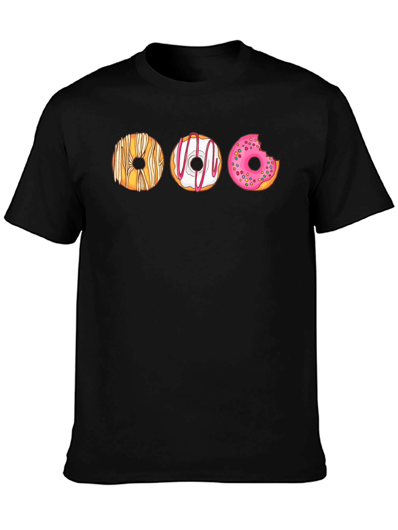 Donut Graphic T-Shirt - Sweet Tooth Fashion