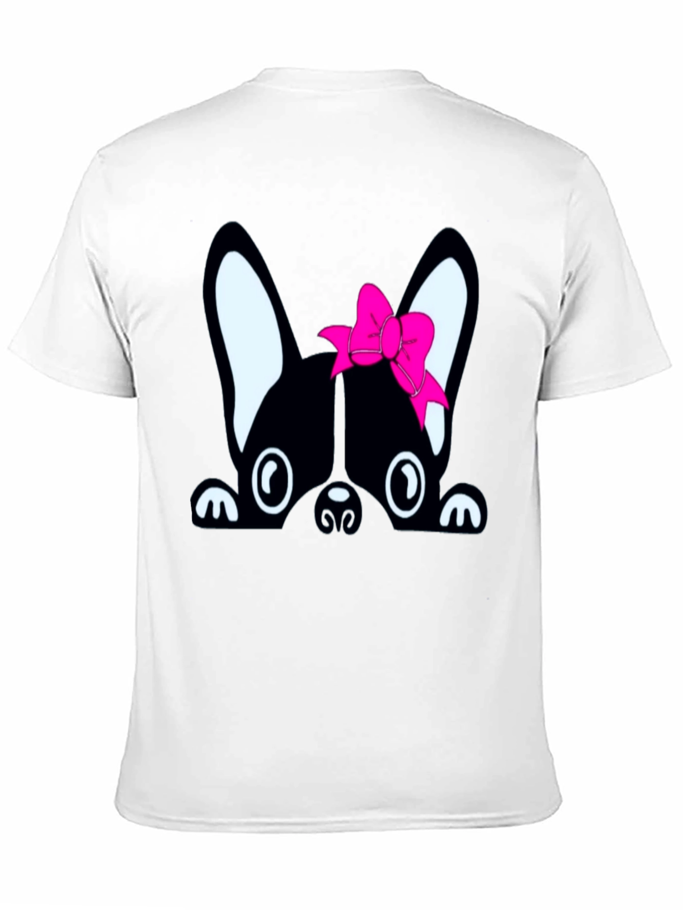 Cute French Bulldog Tee with Bow