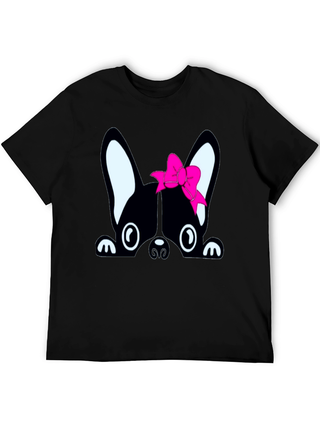 Cute French Bulldog Tee with Bow