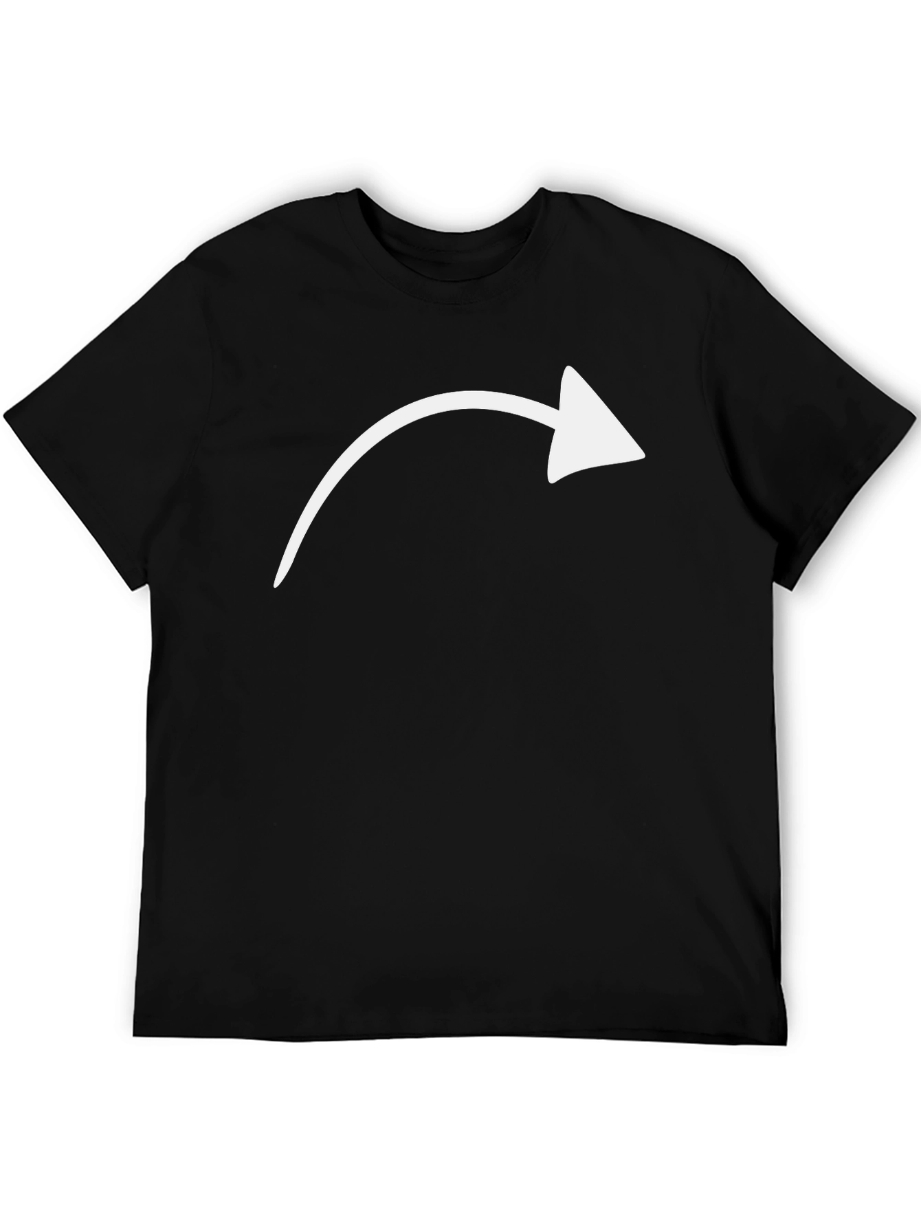 Arrow Graphic T-Shirt - Modern Minimalist Design
