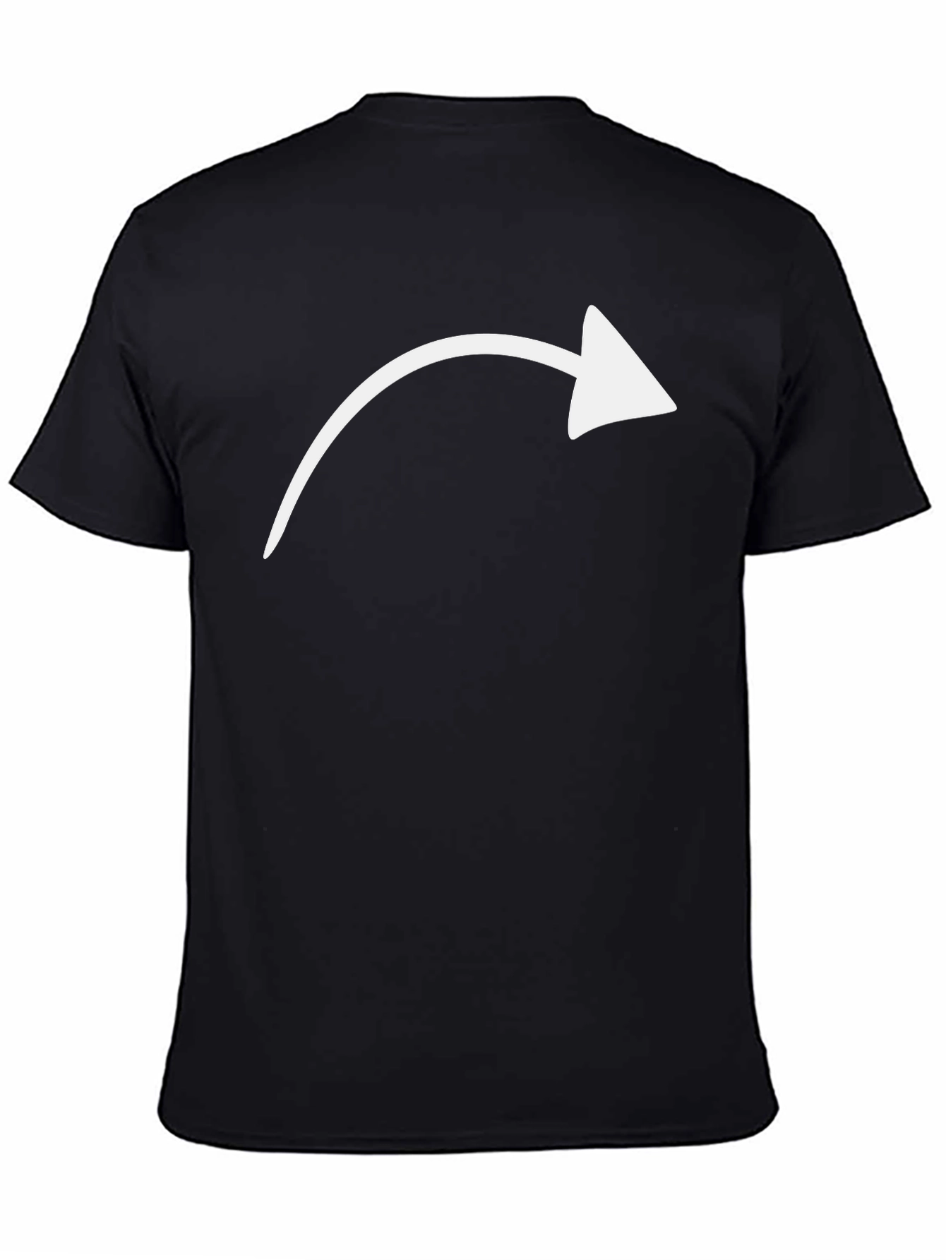 Arrow Graphic T-Shirt - Modern Minimalist Design