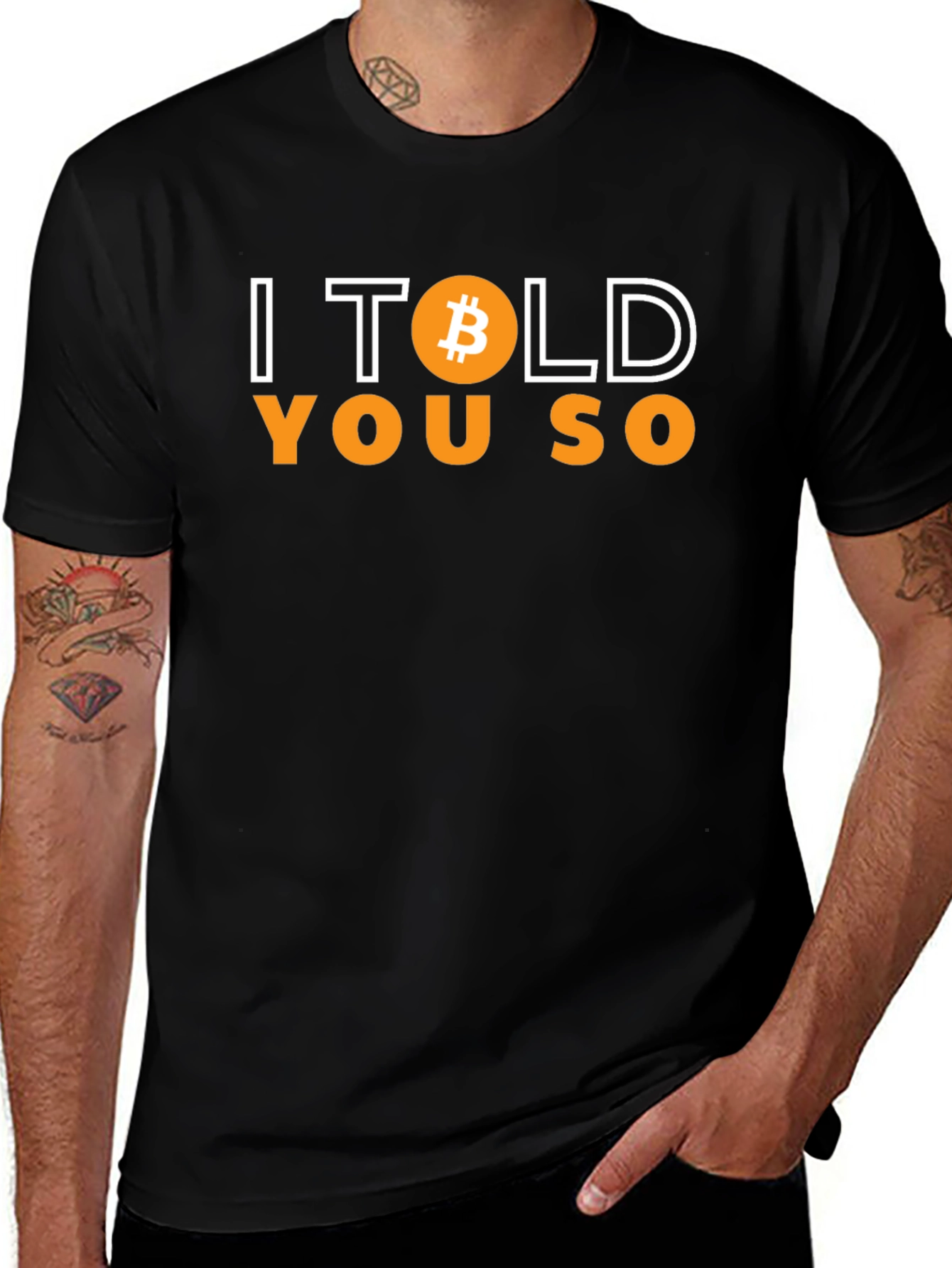 Bitcoin I Told You So T-Shirt