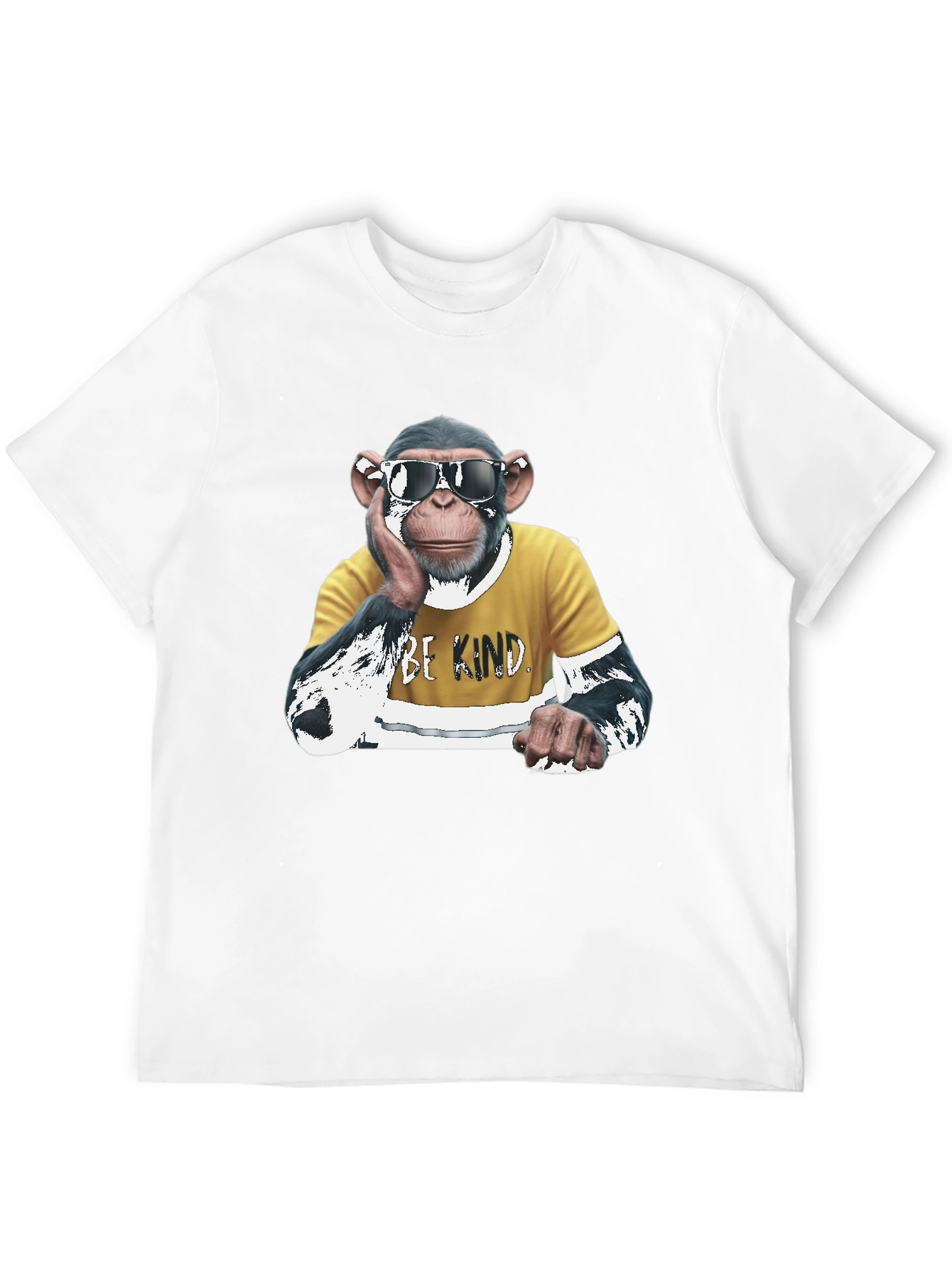 Cool Chimp Graphic T-Shirt - Be Kind Design