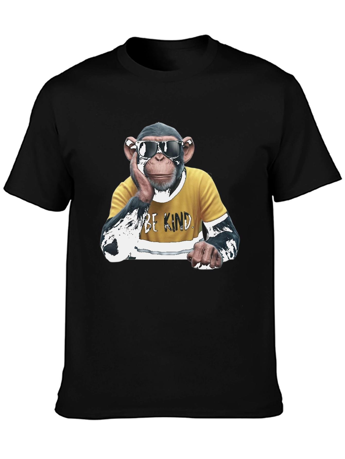 Cool Chimp Graphic T-Shirt - Be Kind Design
