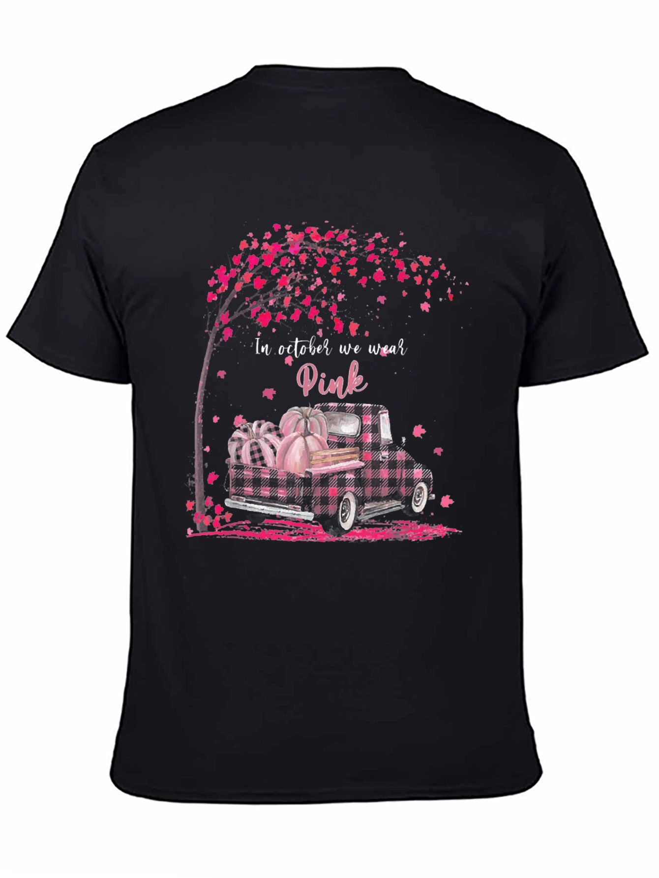 October Pink Truck Tee