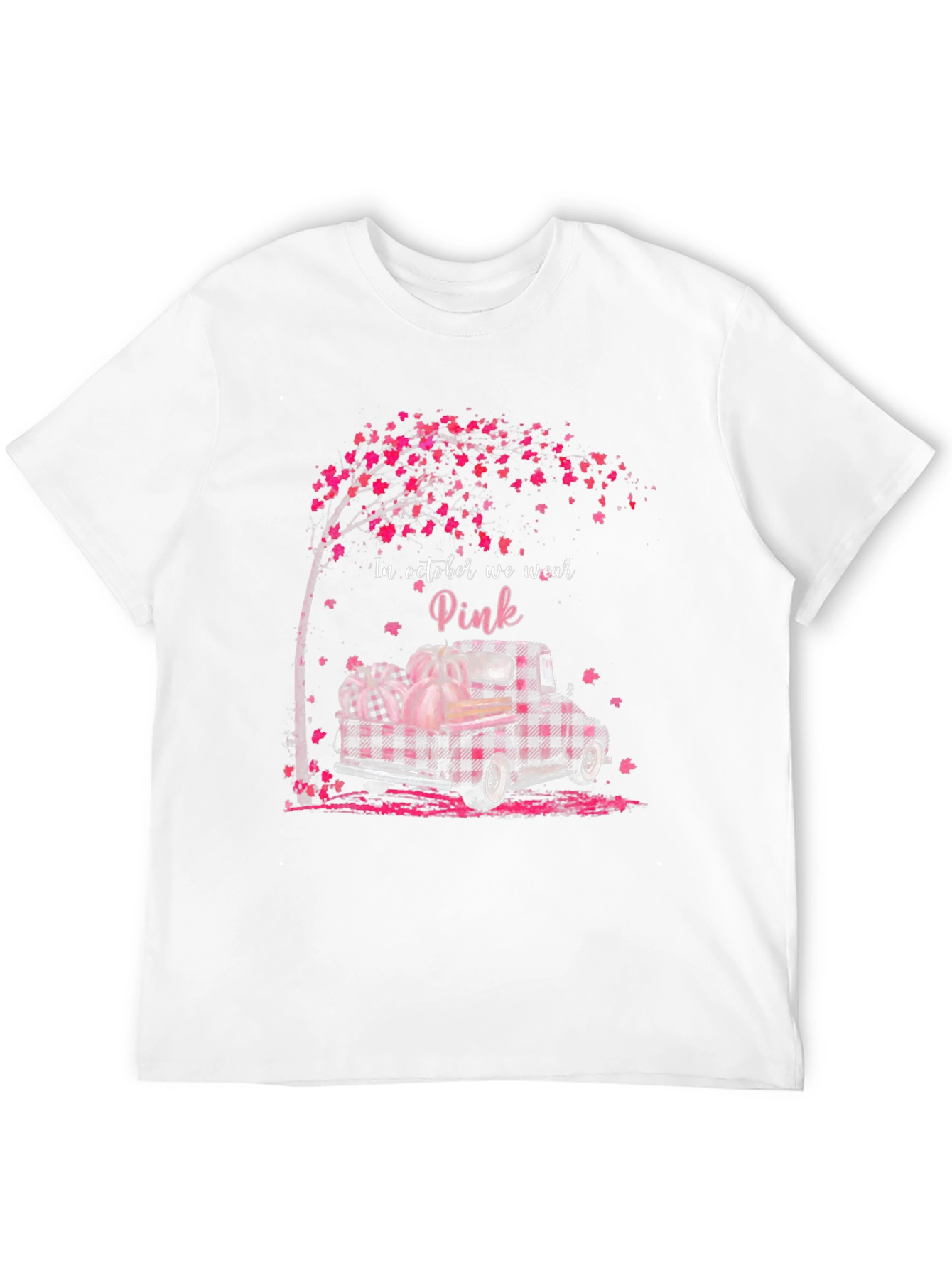 October Pink Truck Tee
