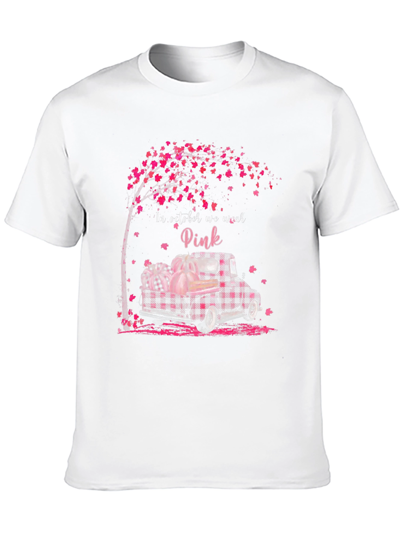 October Pink Truck Tee