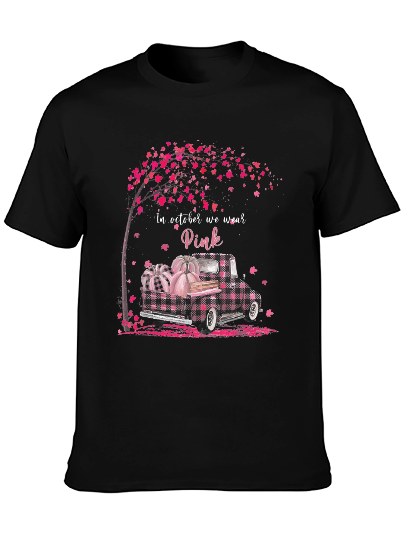 October Pink Truck Tee
