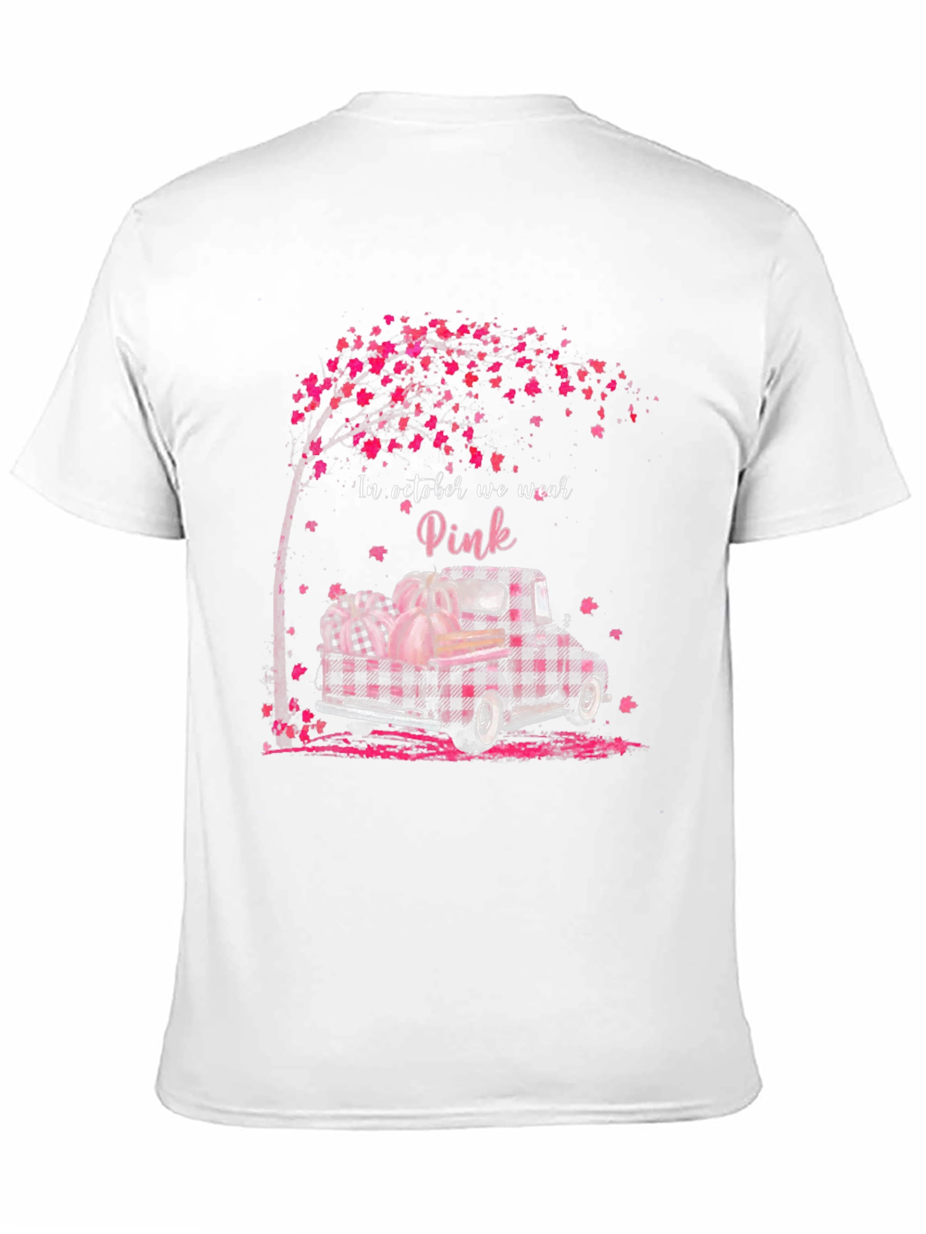October Pink Truck Tee