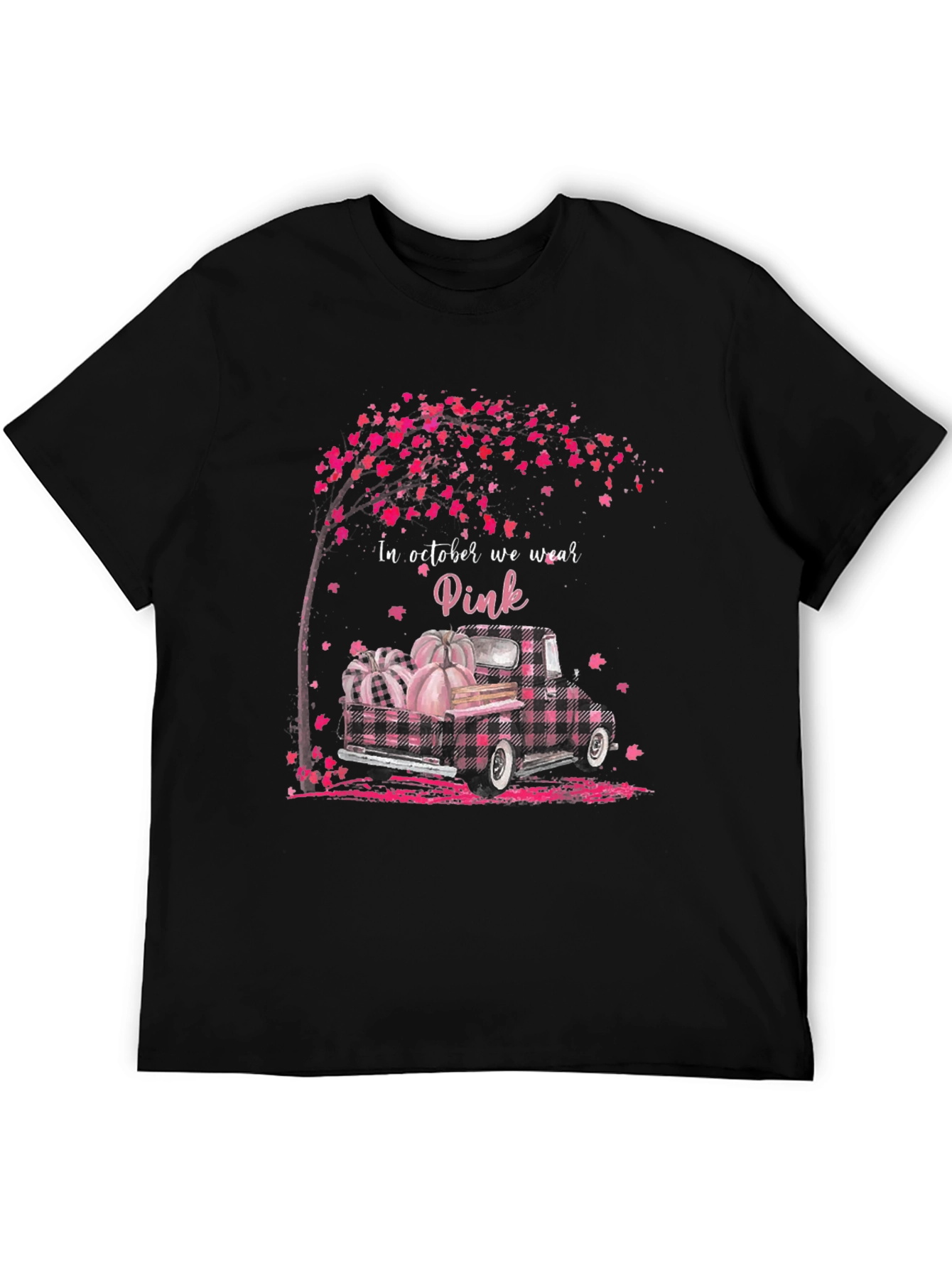 October Pink Truck Tee
