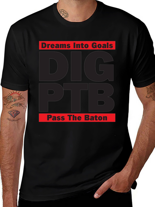 Dreams Into Goals Graphic Tee