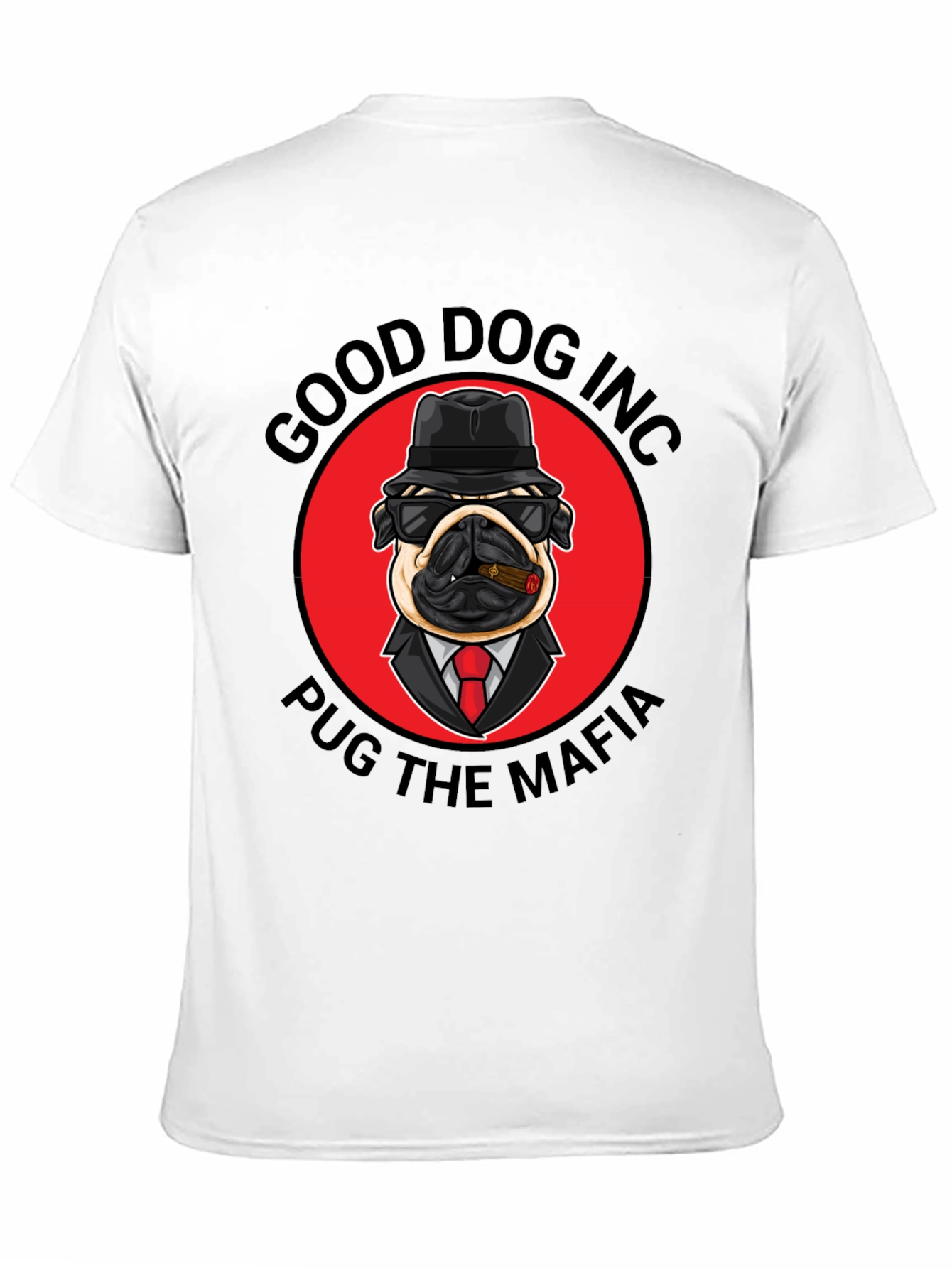 Good Dog Inc. Pug Mafia Graphic T-Shirt