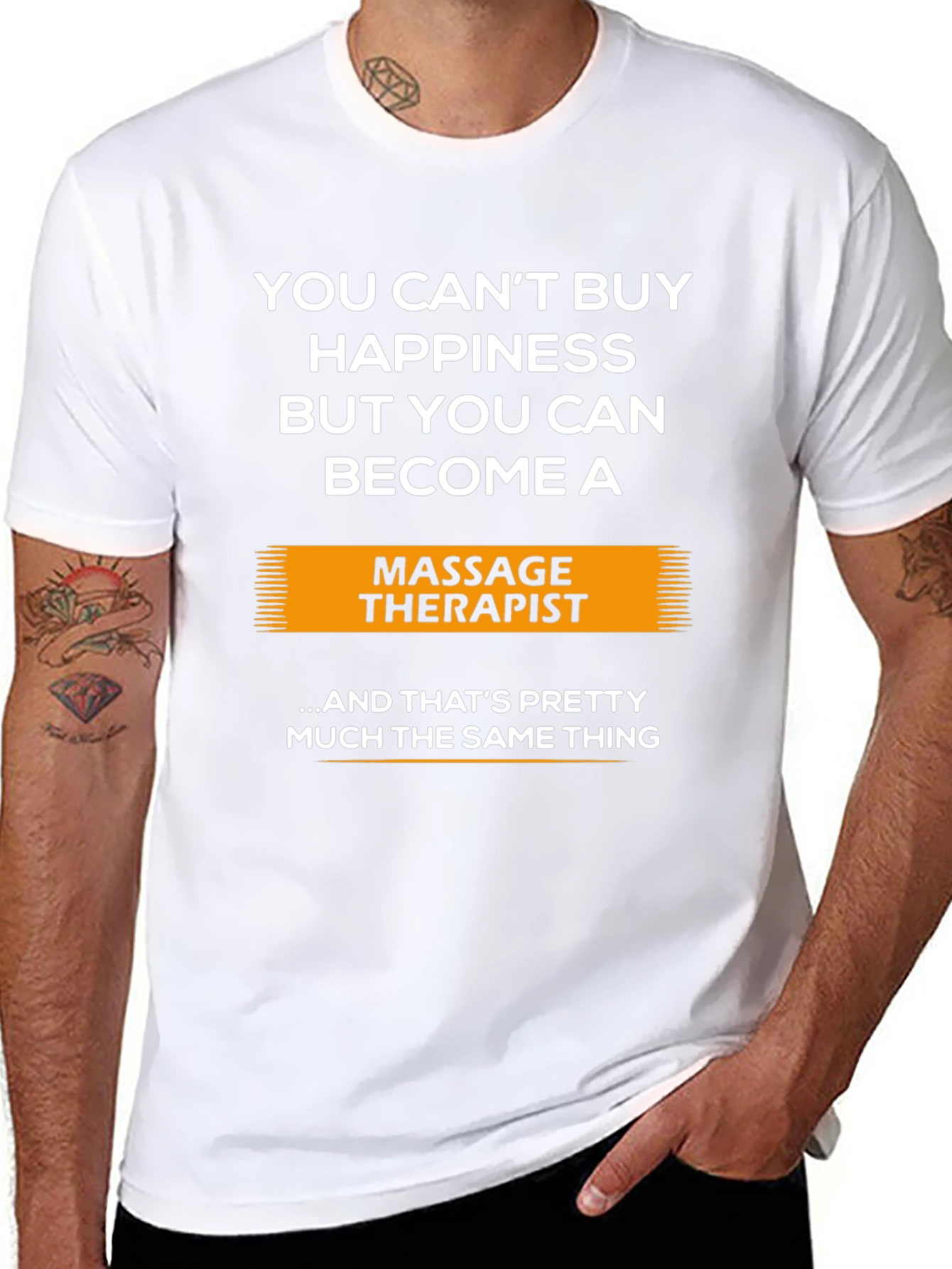 Massage Therapist T-Shirt - Buy Happiness!