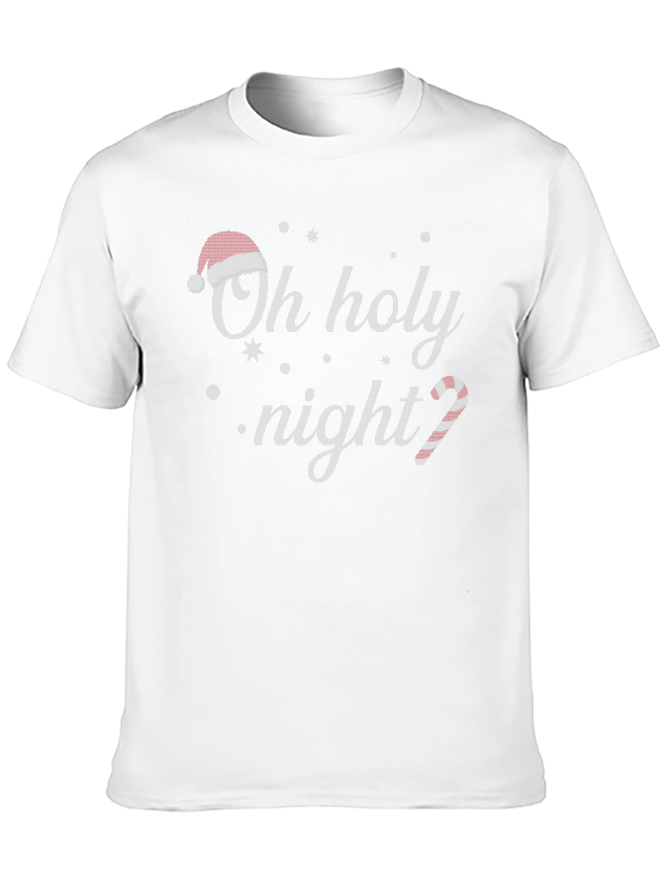 Oh Holy Night Christmas T-Shirt Holiday Tee